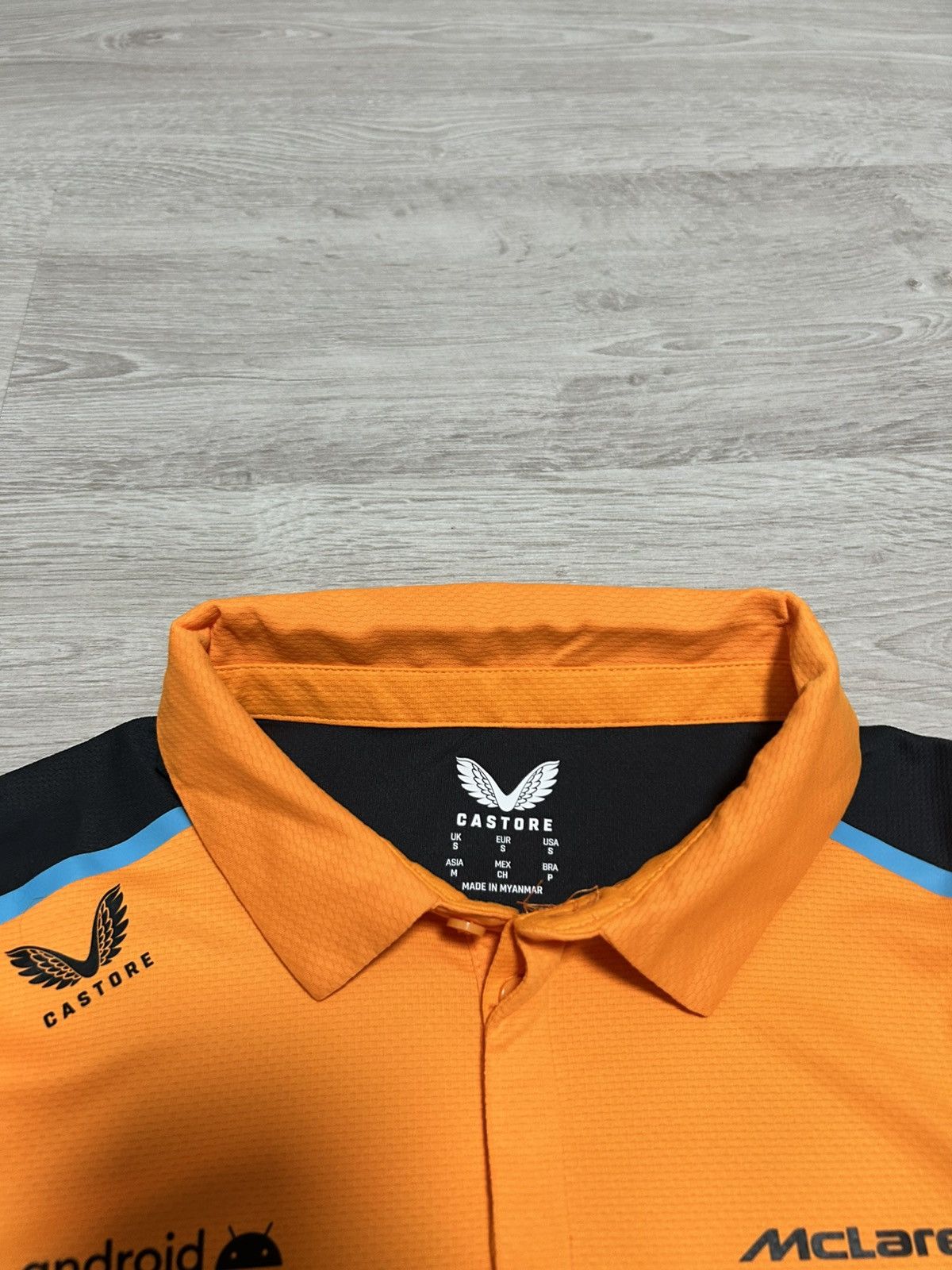 Formula 1 McLaren F1 Formula One Castore Mens Lando Norris Polo F1 Size US S / EU 44-46 / 1 - 6 Thumbnail
