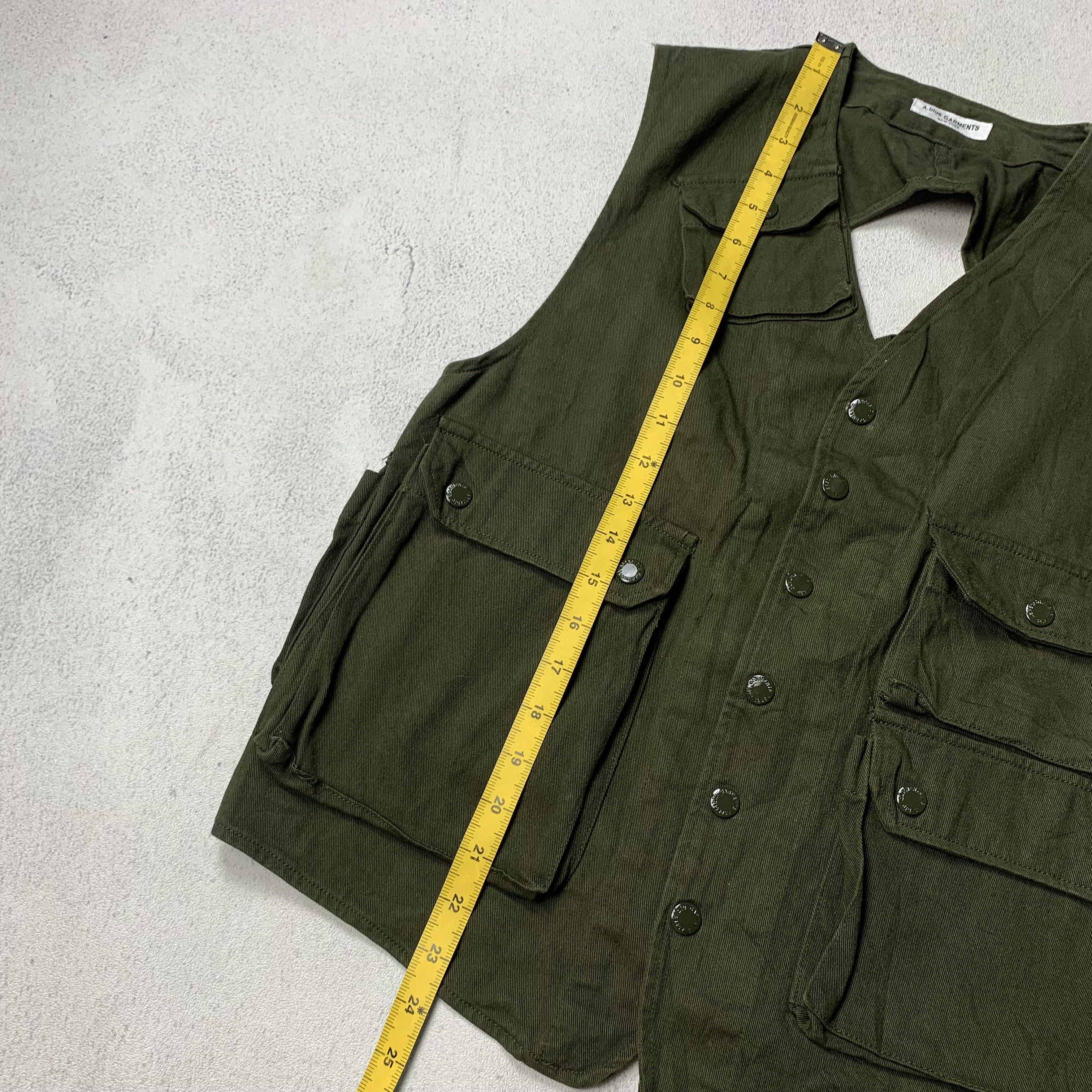 Aspesi Aspesi Multi Pocket Utility Military Vest Size US M / EU 48-50 / 2 - 8 Thumbnail