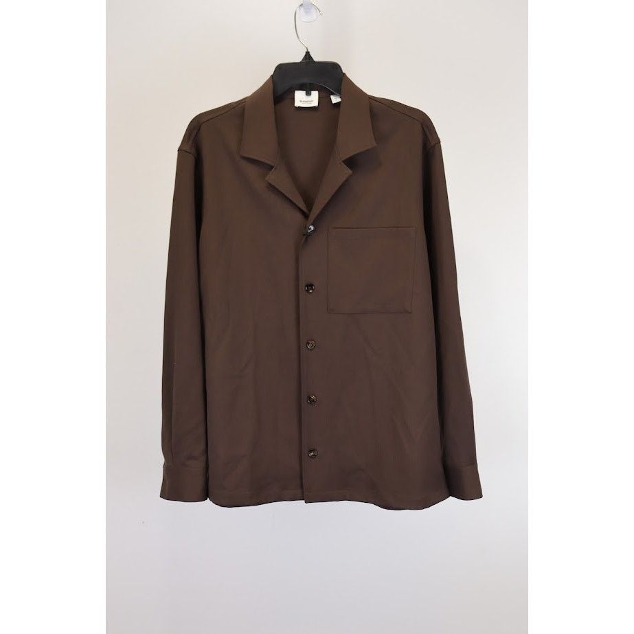 Burberry o1rshd1 Button Shirt in Dark Umber Size US S / EU 44-46 / 1 - 1 Thumbnail