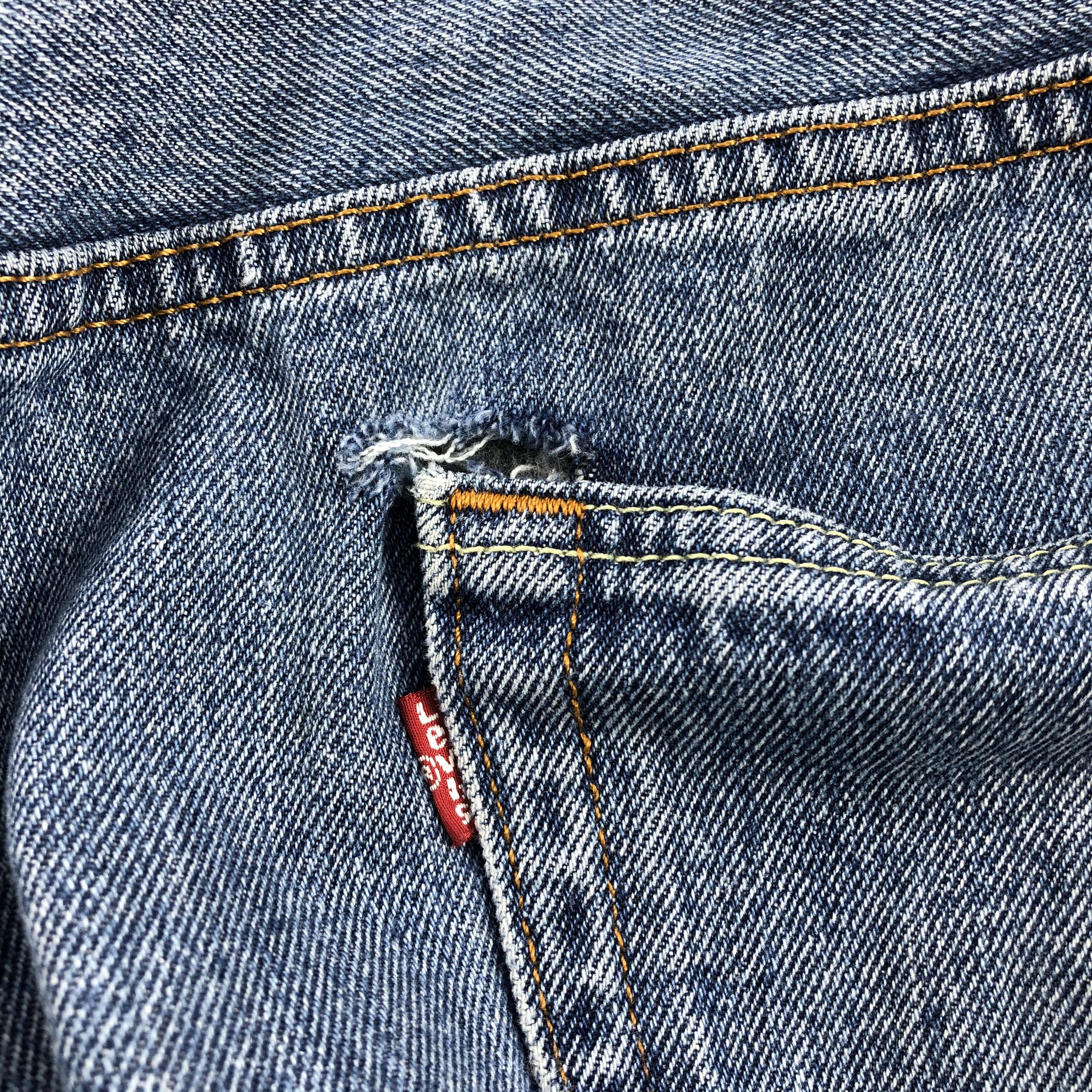 Levi's × Vintage Vintage Levis 550 Light Wash Jeans-JM1285 Size US 42 / EU 58 - 10 Thumbnail