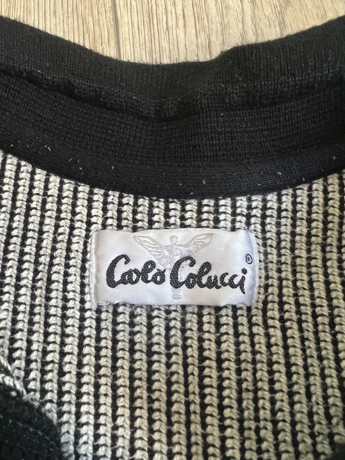Carlo Colucci Carlo Colucci button up Sweater zebra Size US XXL / EU 58 / 5 - 3 Thumbnail