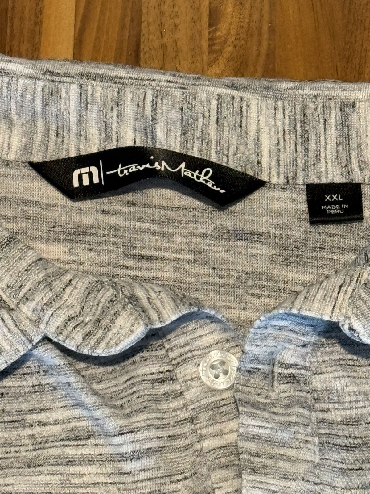 TravisMathew Travis Matthew Button Up Shirt Size US XXL / EU 58 / 5 - 2 Thumbnail