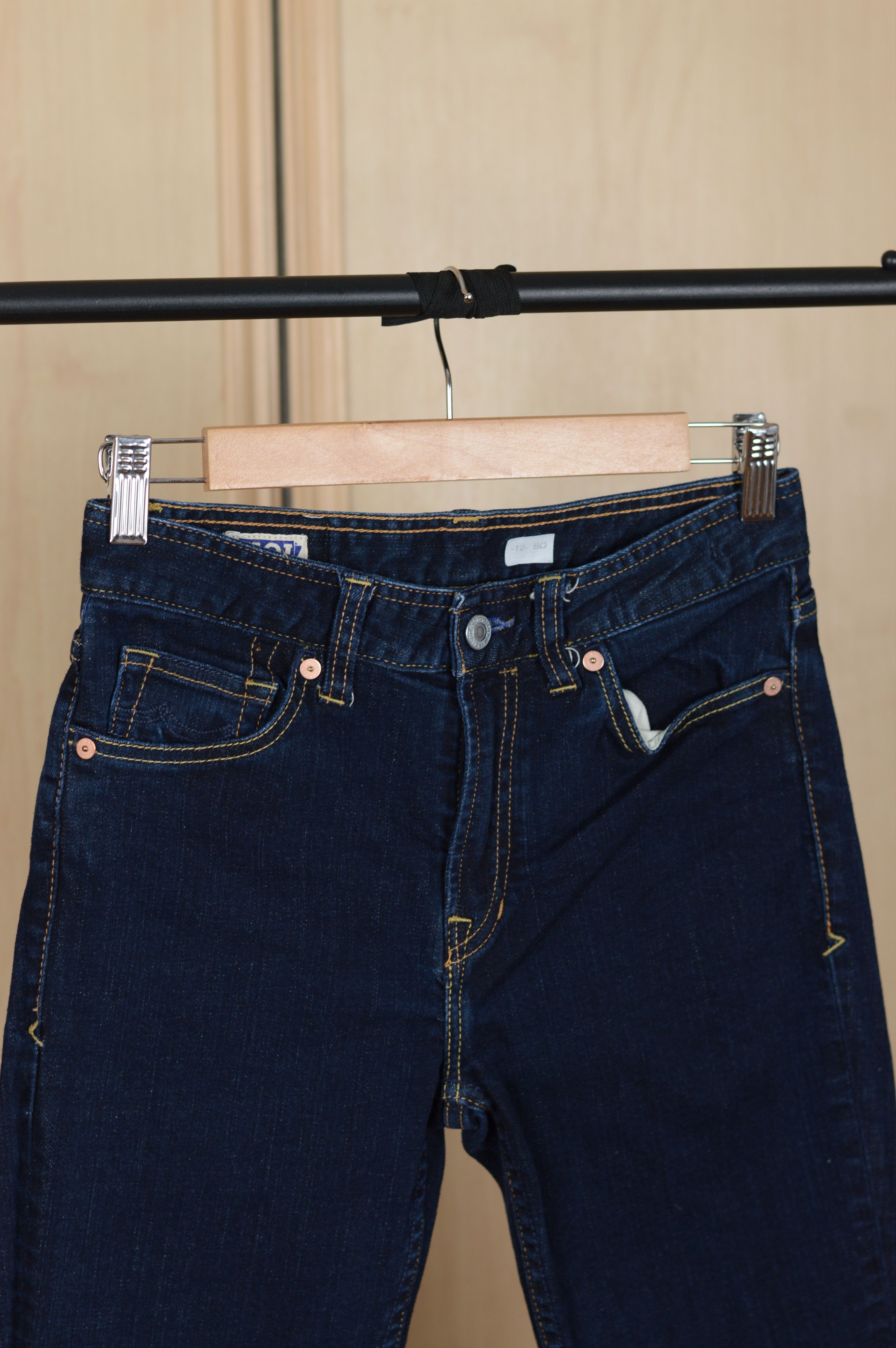 Japanese Brand × Kings Of Indigo Kings of indigo Christina High Slim Jeans Size 28" / US 6 / IT 42 - 2 Thumbnail