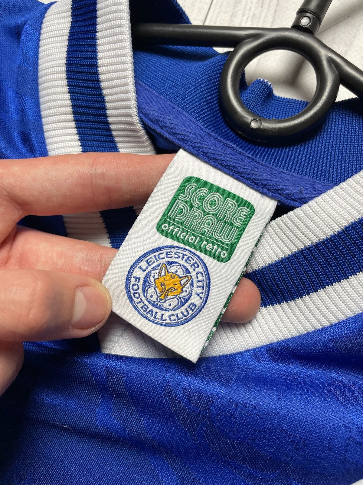Vintage Vintage Leicester soccer jersey size M retro Size US M / EU 48-50 / 2 - 6 Thumbnail