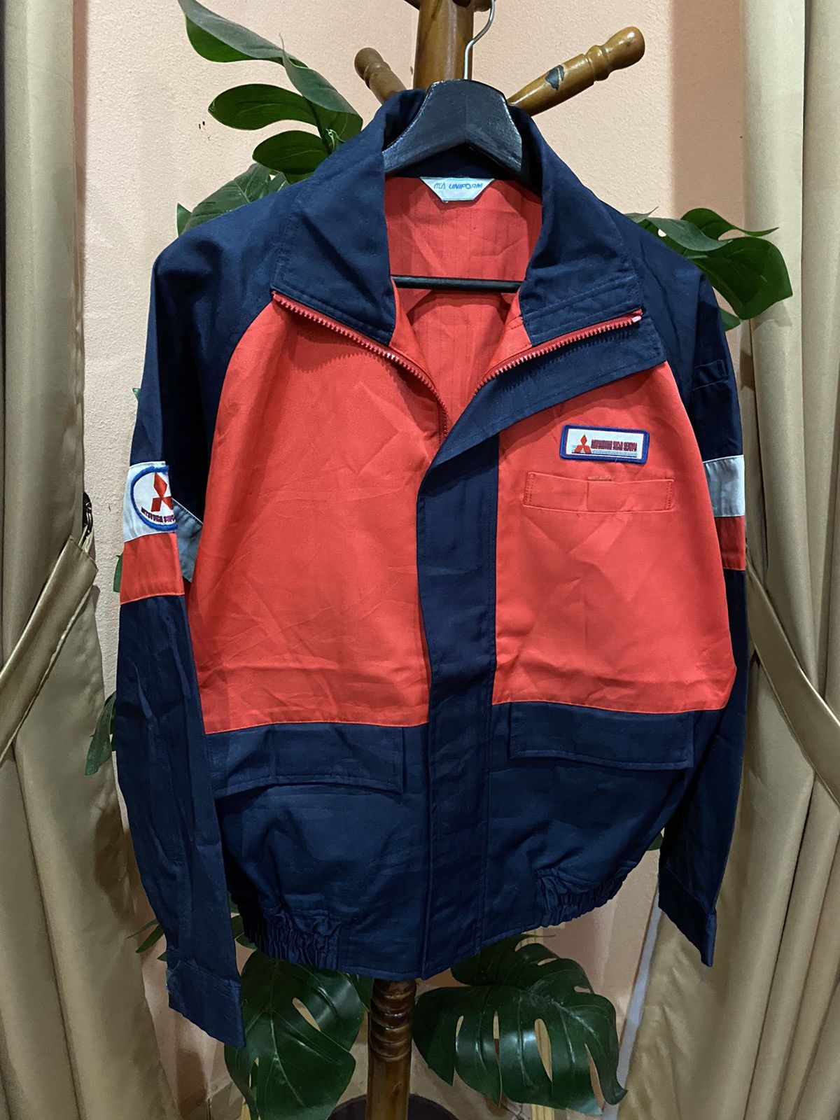 Japanese Brand Mitsubishi Shoji Sekiyu Workwear Jacket Size US M / EU 48-50 / 2 - 3 Thumbnail