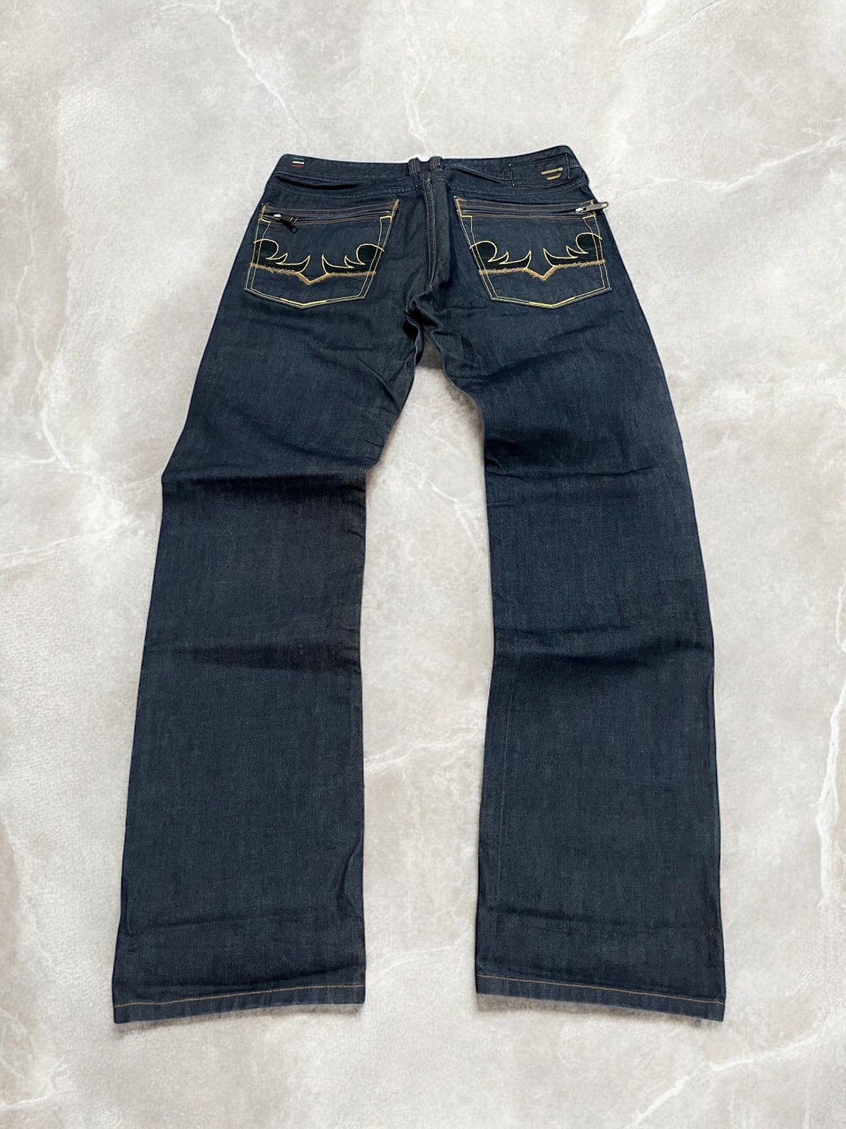 Diesel × Vintage DIESEL “YARIK” POCKET JEANS DENIM PANTS SELVEDGE VINTAGE Size US 32 / EU 48 - 1 Thumbnail