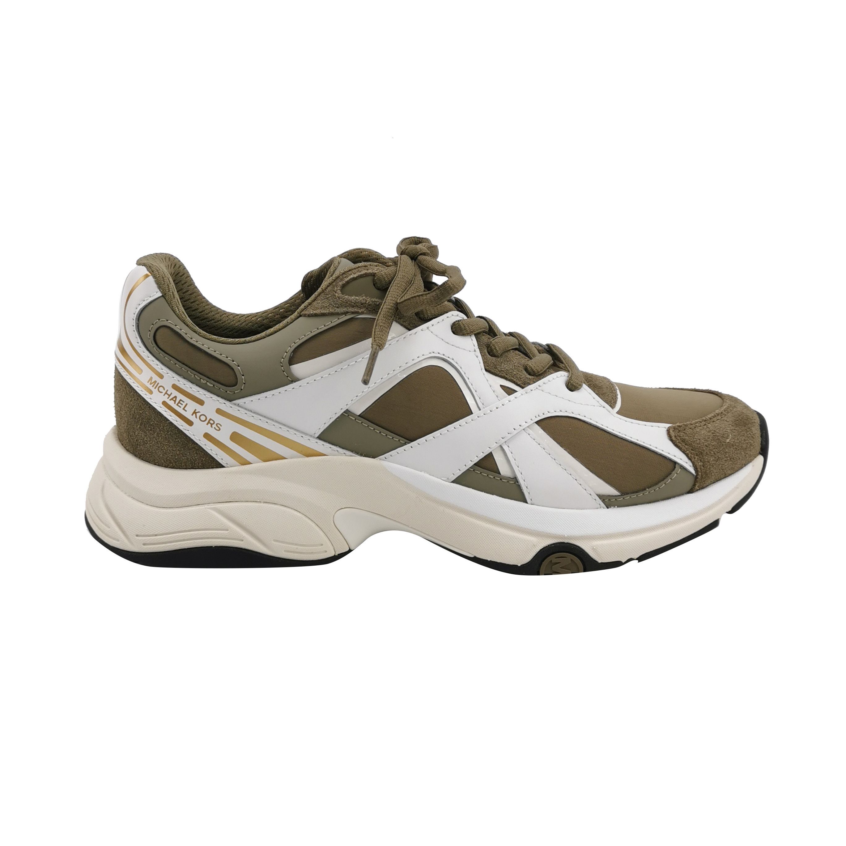 Michael Kors Michael Kors LEO Multi-Material Sneakers 42.5 Size US 9 / EU 42 - 1 Thumbnail