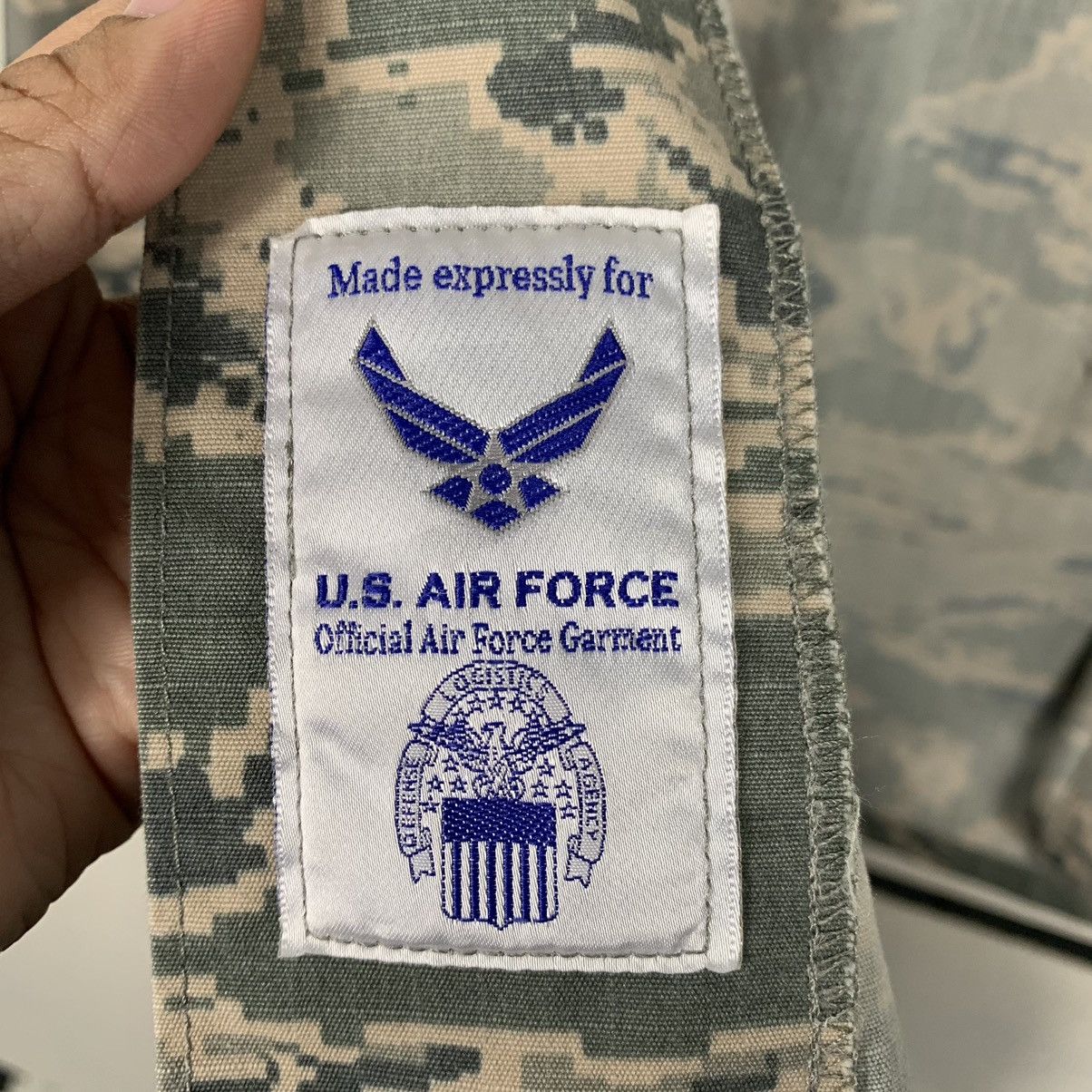 Other Vintage US Air Force Utility Camouflage Jacket Size US M / EU 48-50 / 2 - 19 Thumbnail