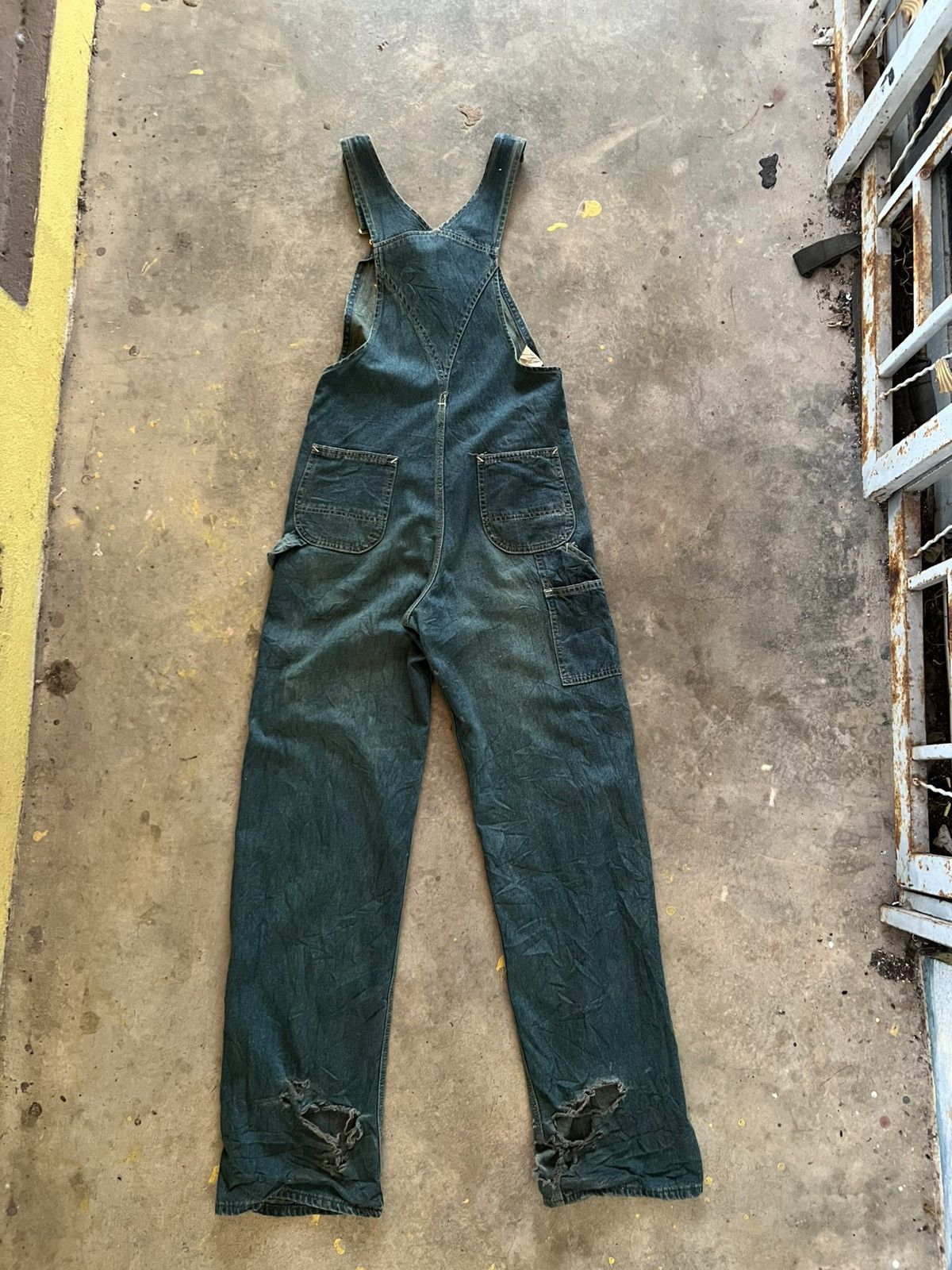 Carhartt Carhartt Denim Vintage Overalls Size US 28 / EU 44 - 2 Thumbnail