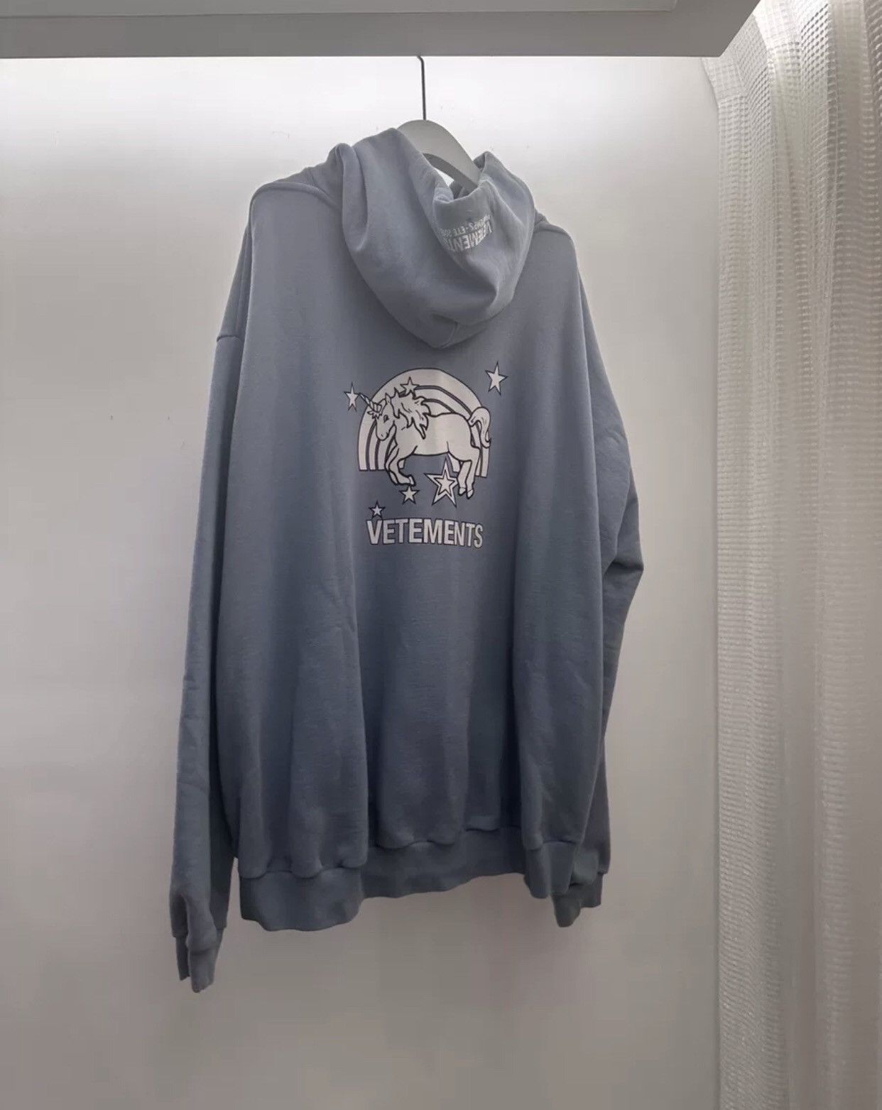 Vetements Vetements 2018 Unicorn Hoodie 2408-Nextarrow Size US XS / EU 42 / 0 - 2 Thumbnail