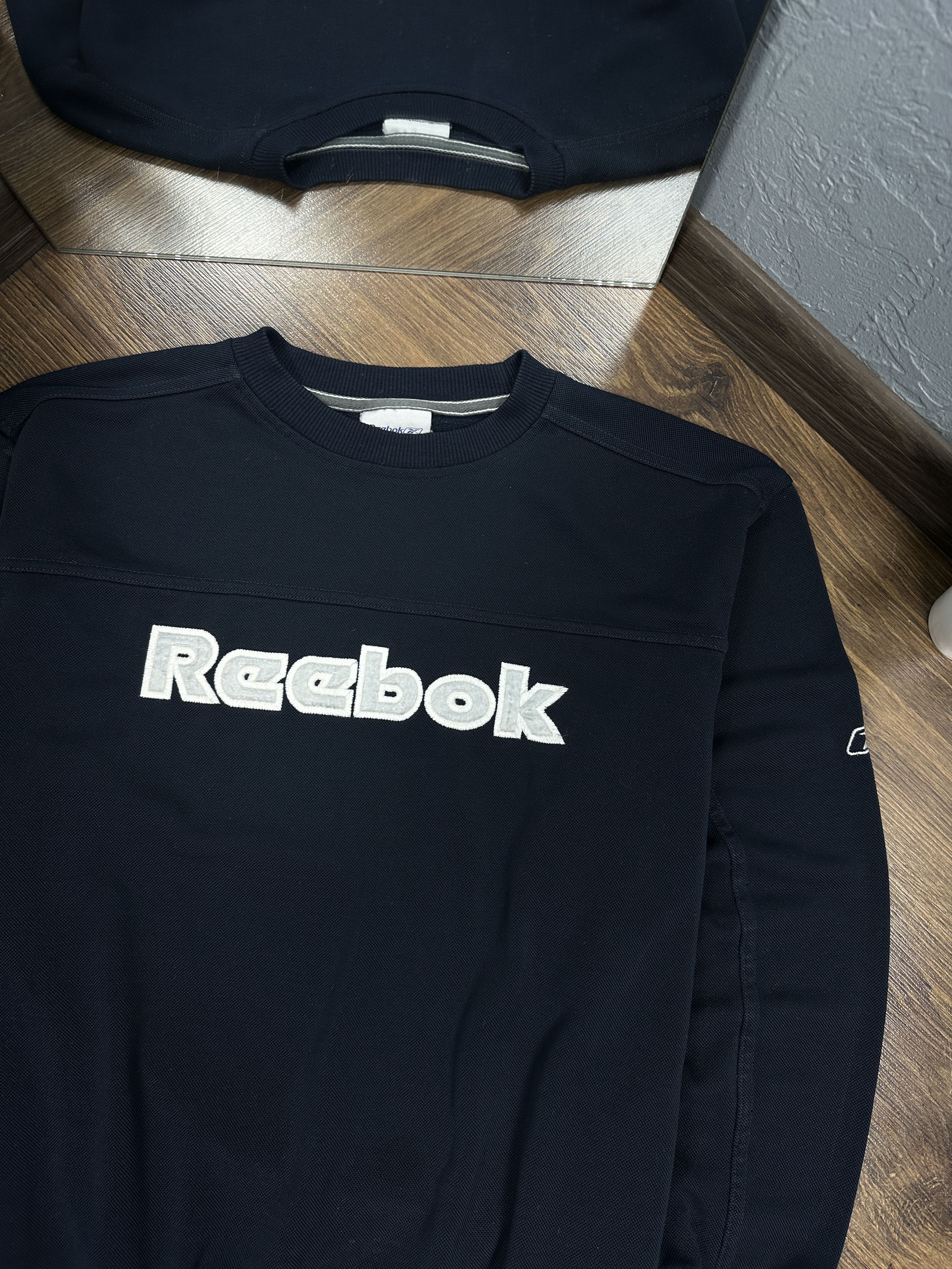 Reebok × Vintage Reebok Vintage Mens Sweatshirt Size US L / EU 52-54 / 3 - 2 Thumbnail