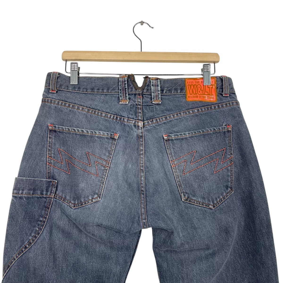 Walter Van Beirendonck W&Lt Walter Van Beirendonck Padded Pistol Holster Jeans Size US 34 / EU 50 - 8 Thumbnail