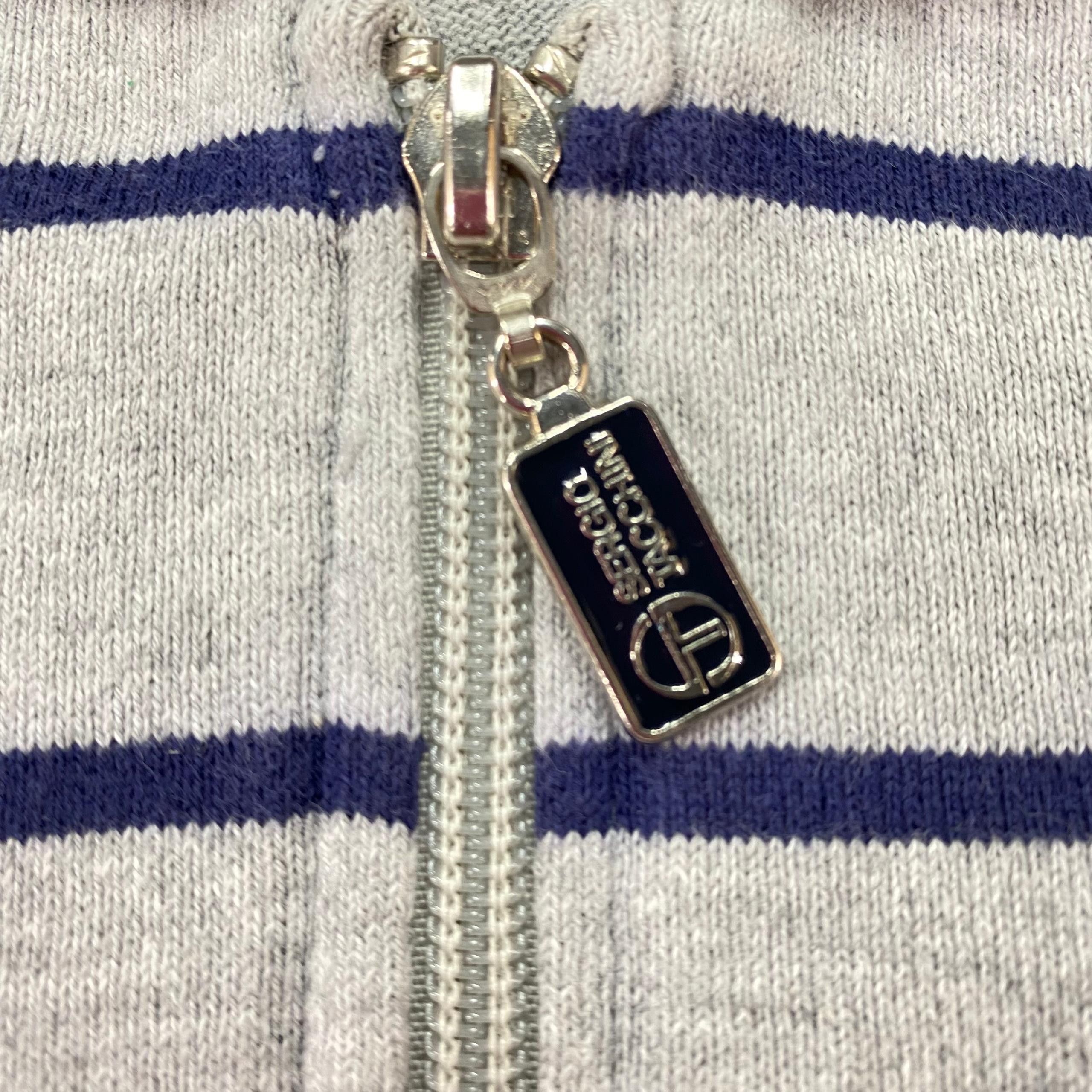 Sergio Tacchini Vintage Sergio Tacchini Stripe Zipper Jacket Size US L / EU 52-54 / 3 - 8 Thumbnail