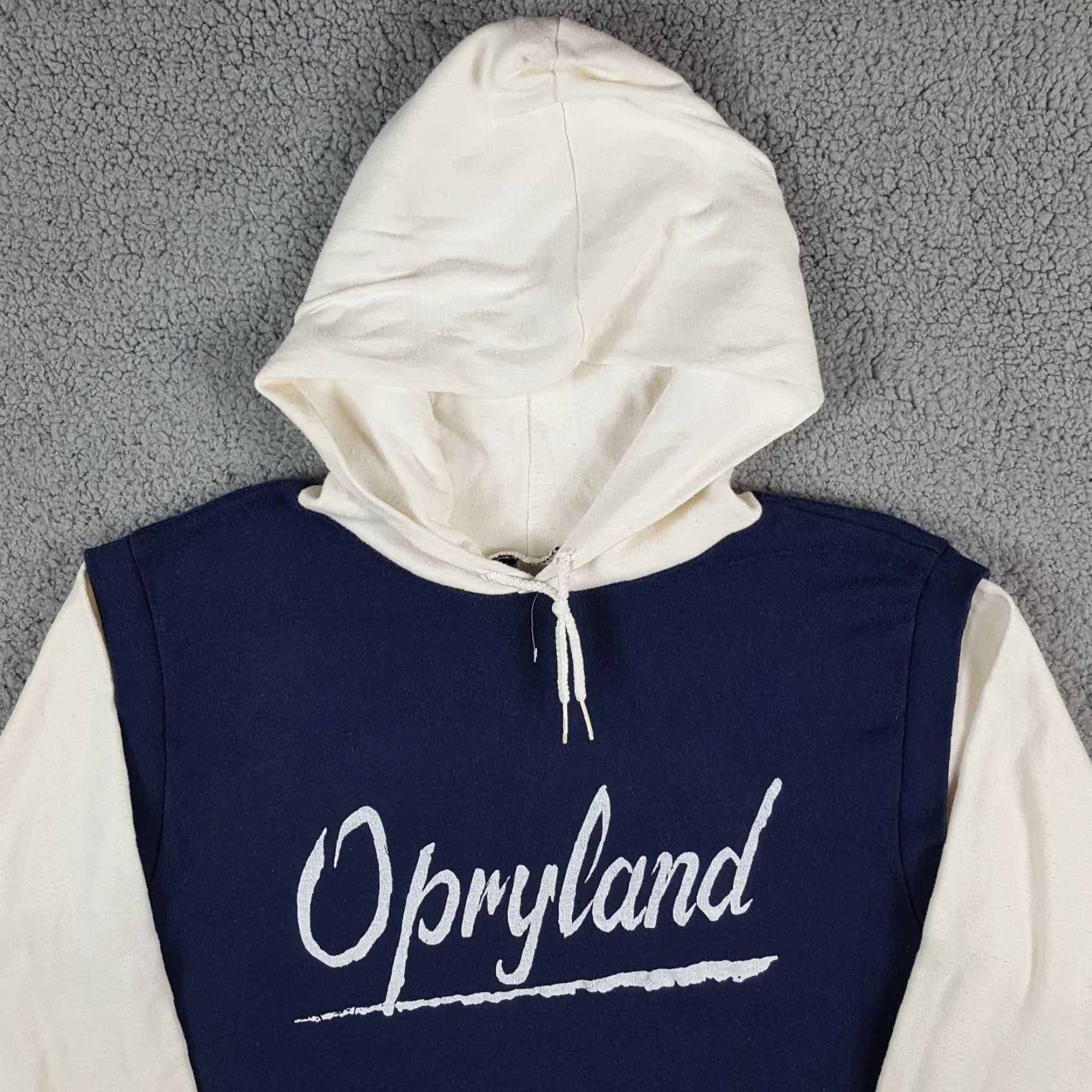 Vintage Vintage 90s Opryland Theme Park Country Music Hooded T-Shirt Men S Blue Retro Nashville Size US S / EU 44-46 / 1 - 2 Thumbnail