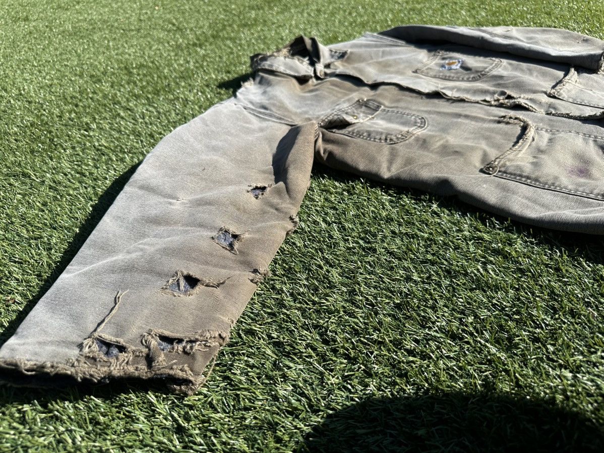 Carhartt Thrashed 90s Carhartt barn coat insane fade Size US L / EU 52-54 / 3 - 2 Thumbnail