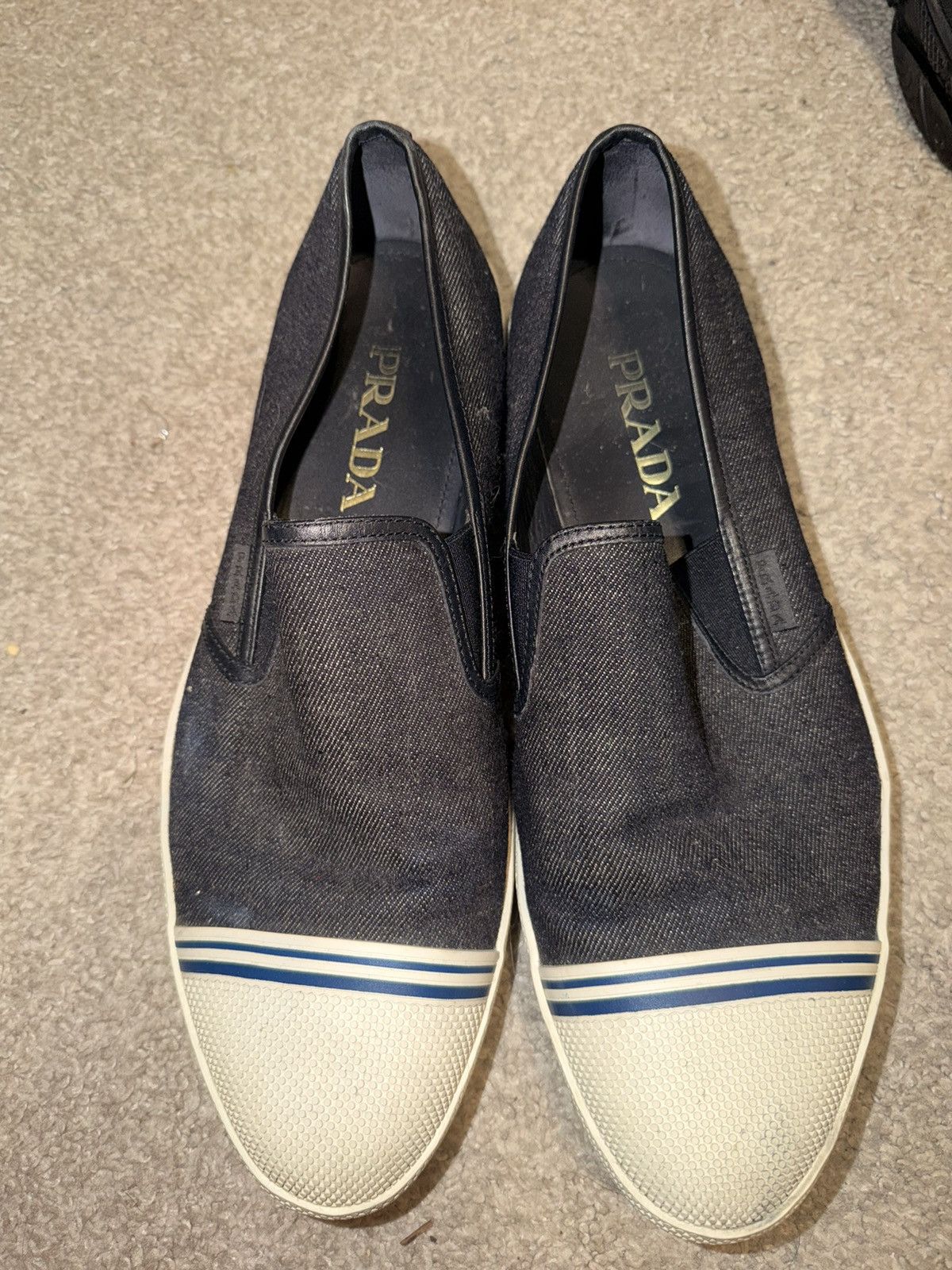Prada Prada slip on shoes Size US 10 / EU 43 - 1 Thumbnail