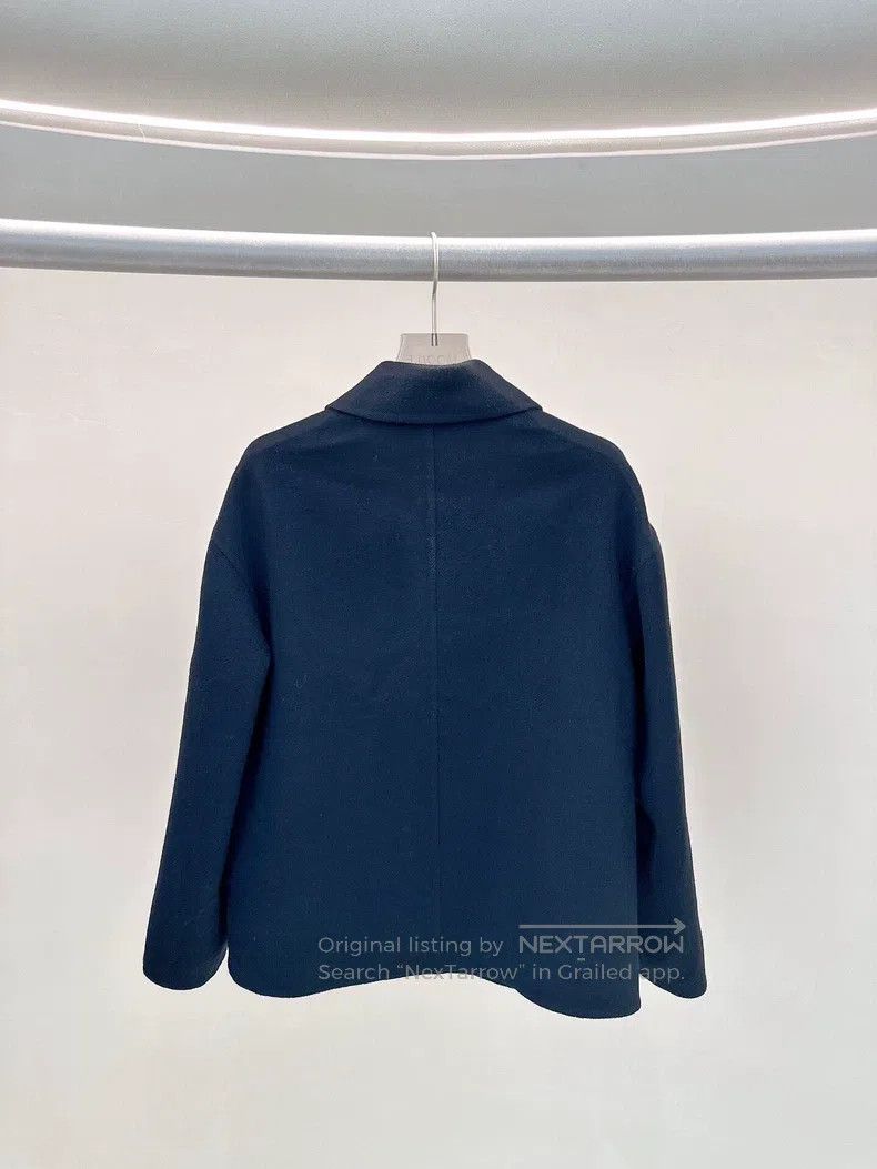 Hermes Hermes Black cashmere coat Size XS / US 0-2 / IT 36-38 - 2 Thumbnail