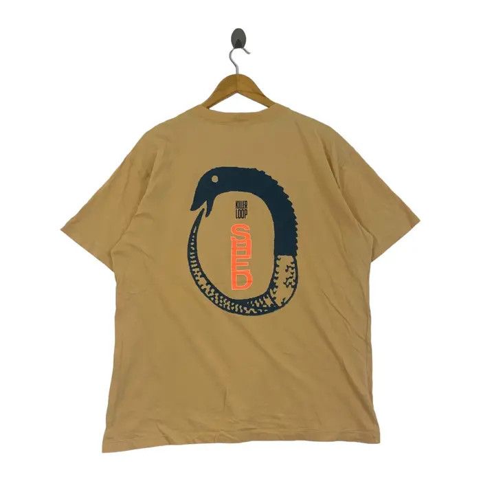 Vintage Vintage KILLER LOOP SHED Made In Italy Tee Shirt Size US XL / EU 56 / 4 - 3 Thumbnail