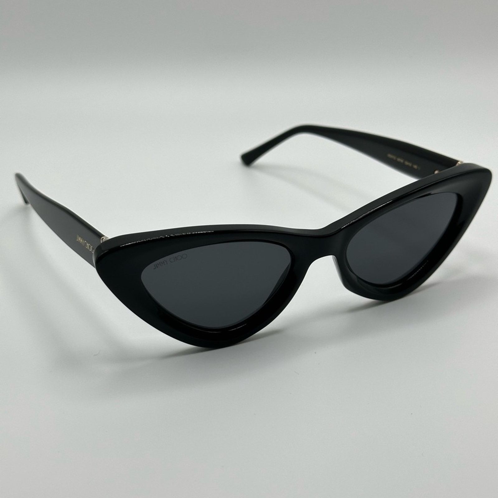 Jimmy Choo NEW JIMMY CHOO ADDY/S 0807 IR Black/Grey Women Sunglasses Size ONE SIZE - 6 Thumbnail