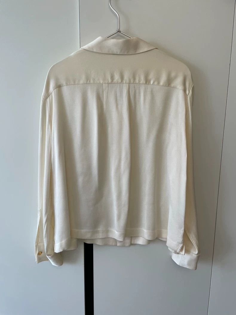Loewe LOEWE Yellow stripe logo T-shirt on chest Size XS / US 0-2 / IT 36-38 - 4 Thumbnail