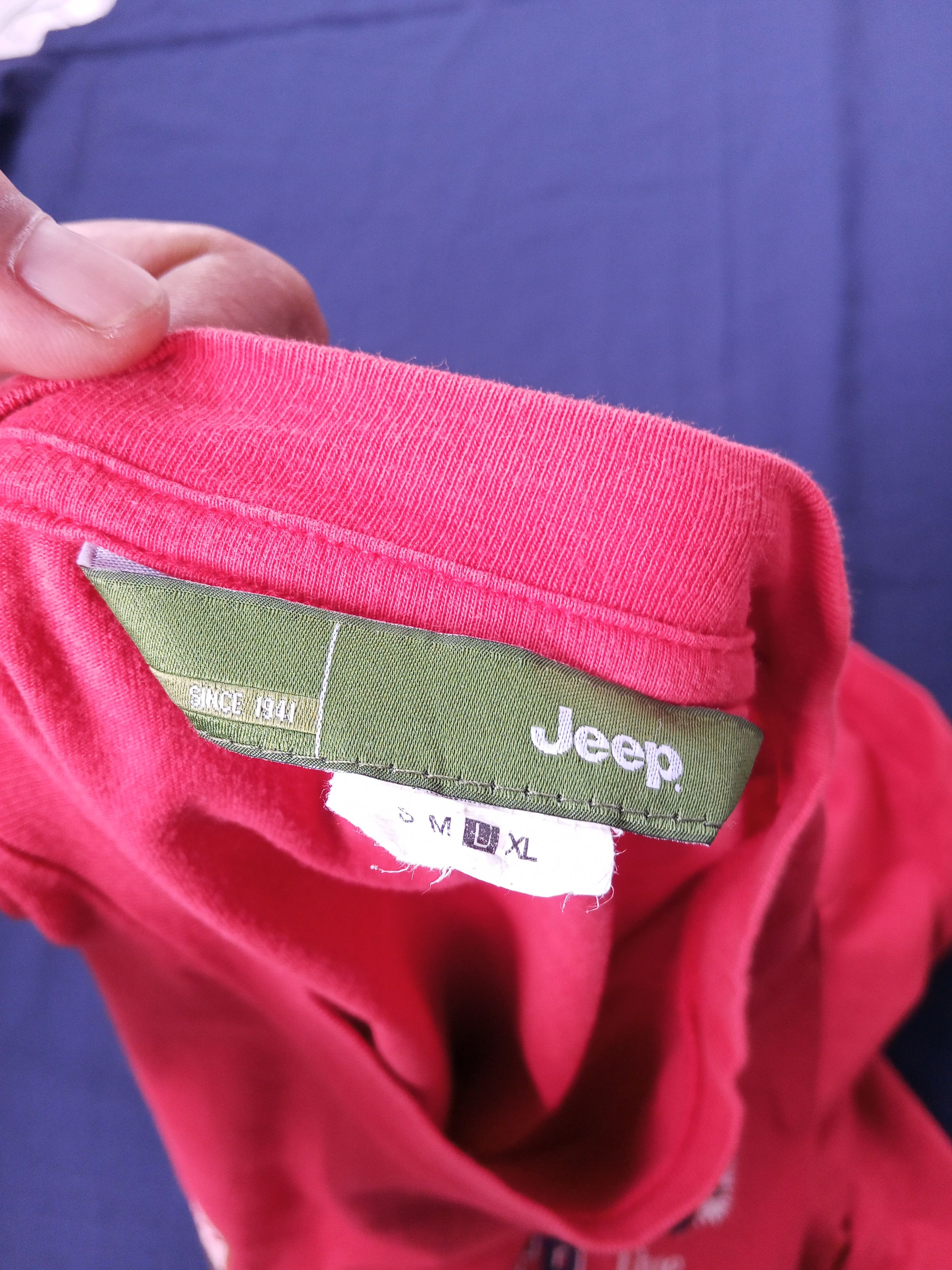 Chrysler × Jeep × Vintage T shirt Jeep vintage Size US M / EU 48-50 / 2 - 3 Thumbnail