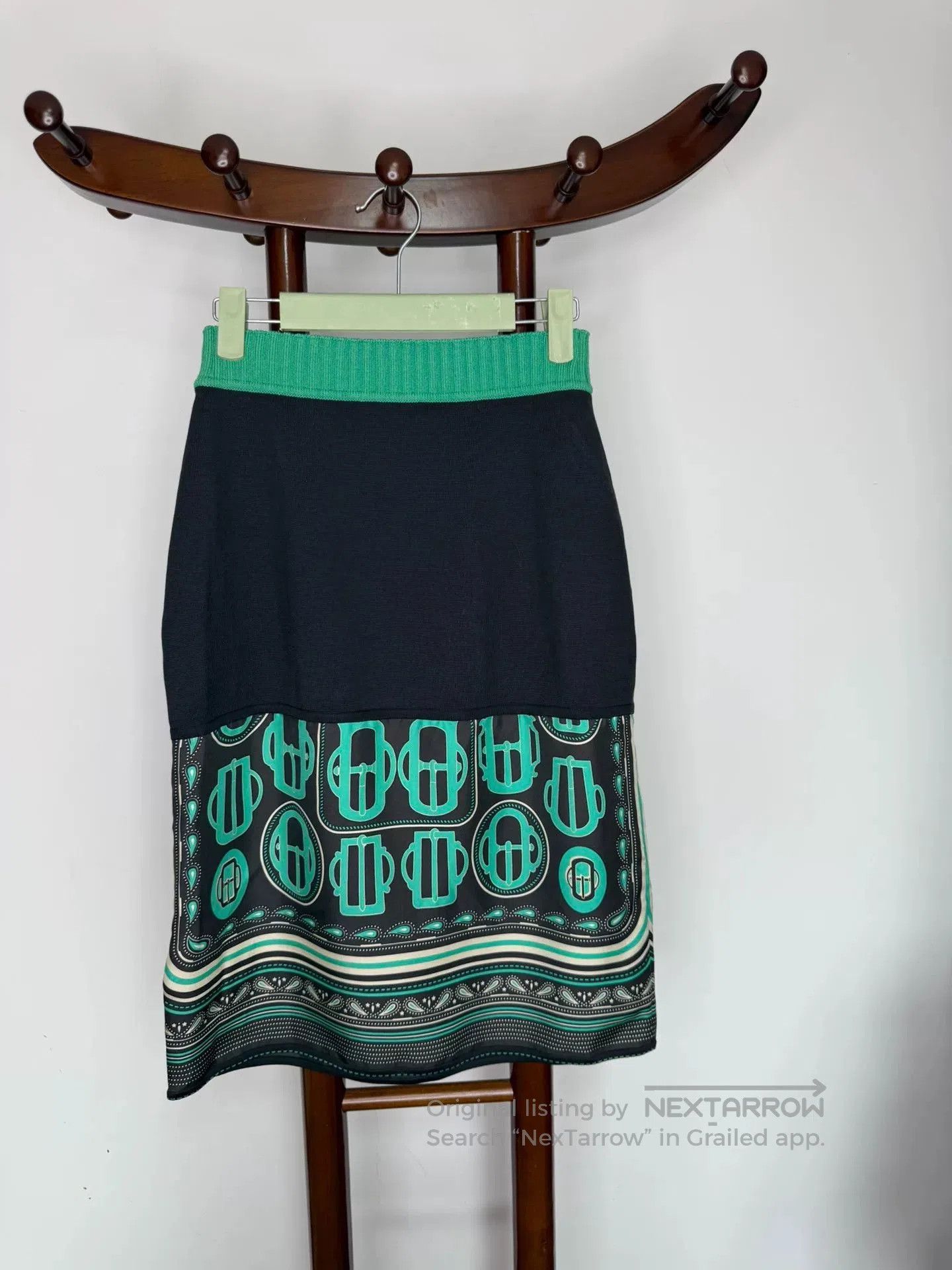 Hermes Hermes Silk Pencil Skirt Size 36. Size US 36 / EU 52 - 4 Thumbnail