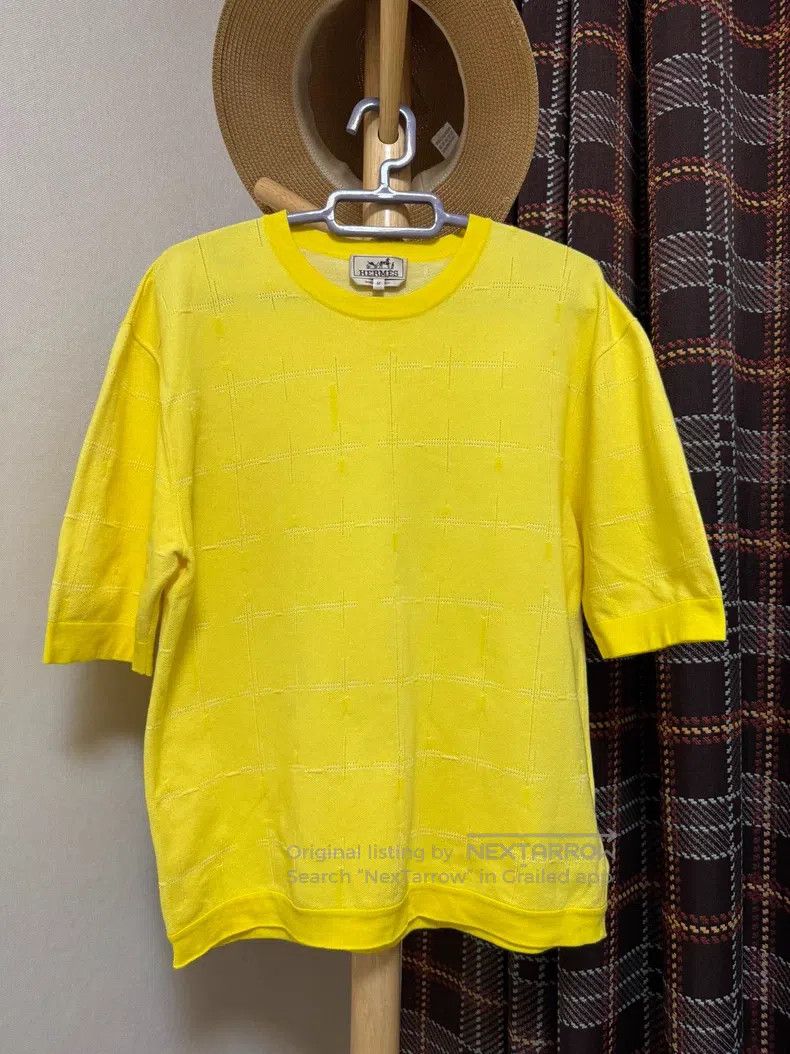 Hermes Hermes Short-sleeve, knit polo shirt Size US M / EU 48-50 / 2 - 1 Thumbnail