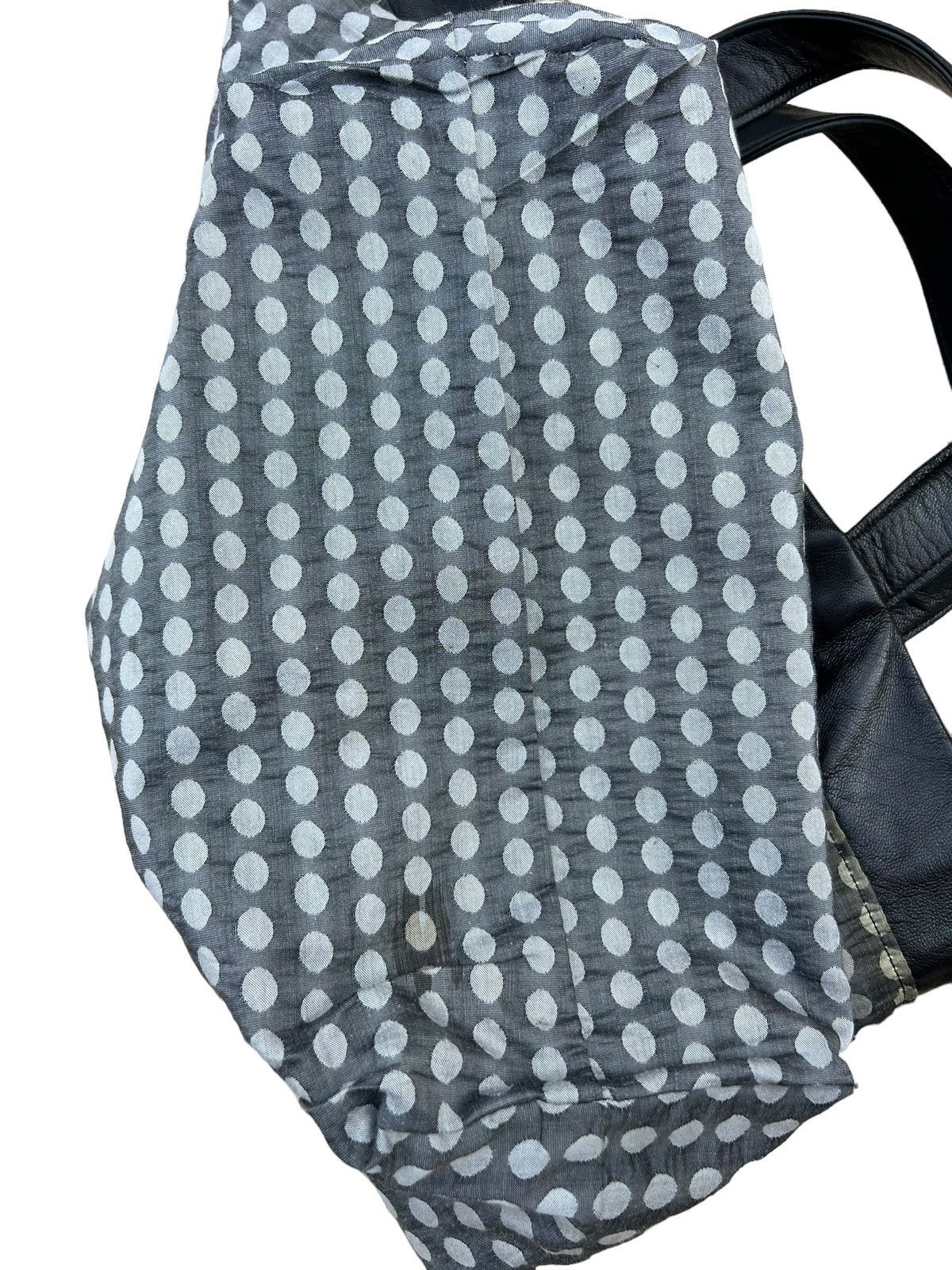 Yohji Yamamoto Yohji Yamamoto Y’s for Living Black Leather Mini Tote Bag Size ONE SIZE - 22 Thumbnail