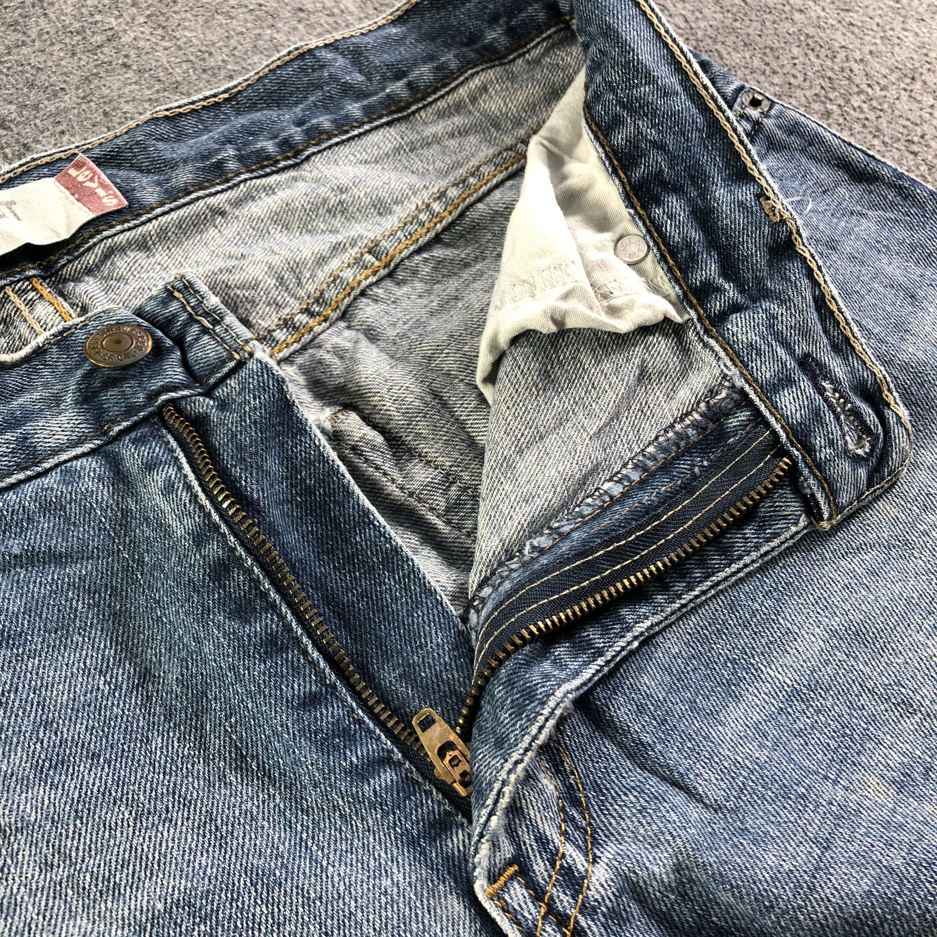 Levi's Vintage Blue Wash Levis 527 Flare Jeans-J3149 Size US 34 / EU 50 - 9 Thumbnail