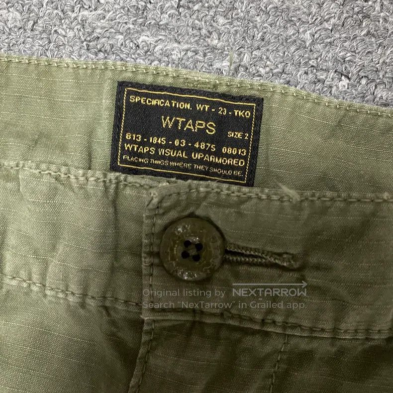 Wtaps Wtaps size 2 Batik Washed Military Pants Size US 39 - 4 Thumbnail