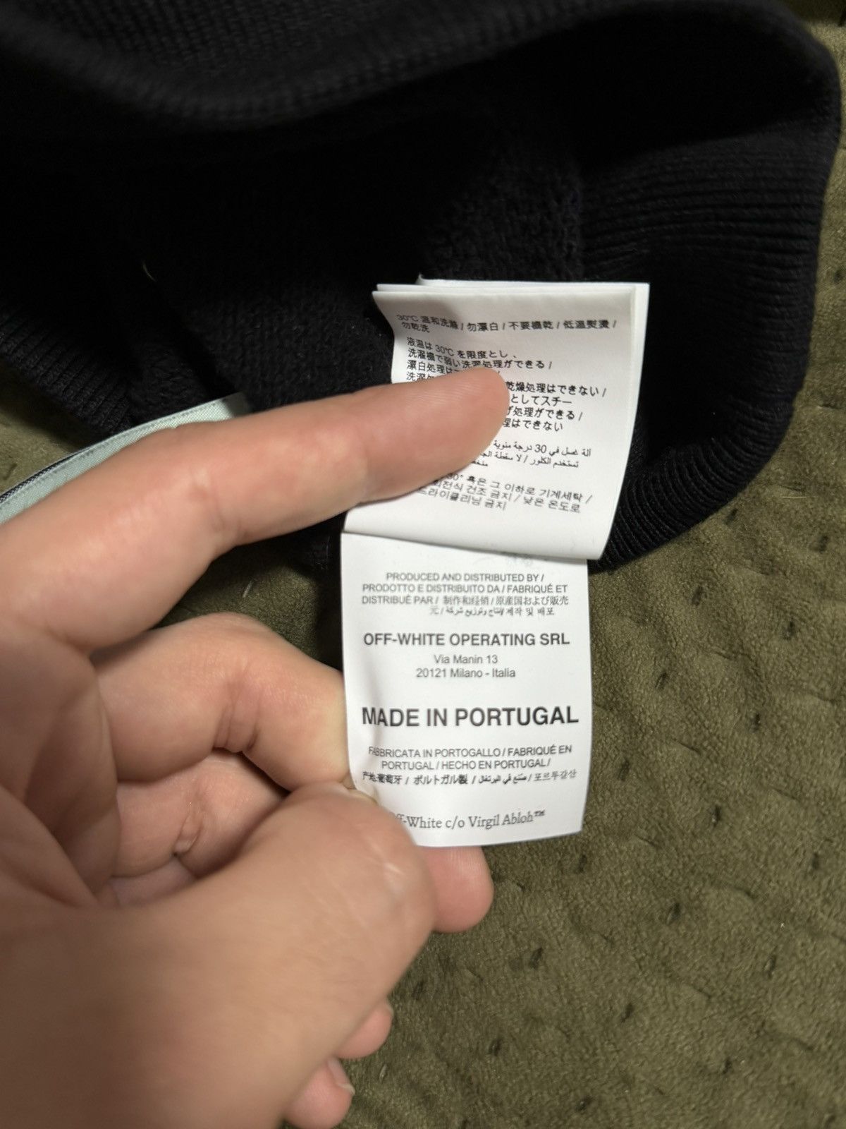 Off-White OFF WHITE CARAVAGGIO SWEATSHIRT Size US L / EU 52-54 / 3 - 6 Thumbnail