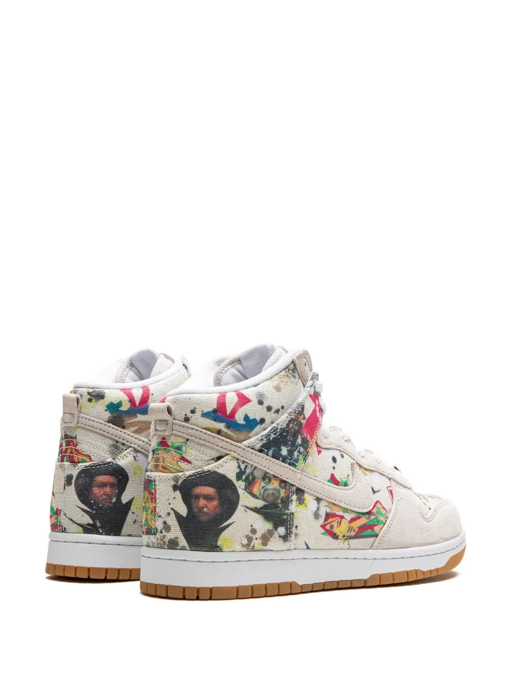 Nike × Supreme Nike x Supreme SB Dunk High "Rammellzee" Size US 12 / EU 45 - 3 Thumbnail