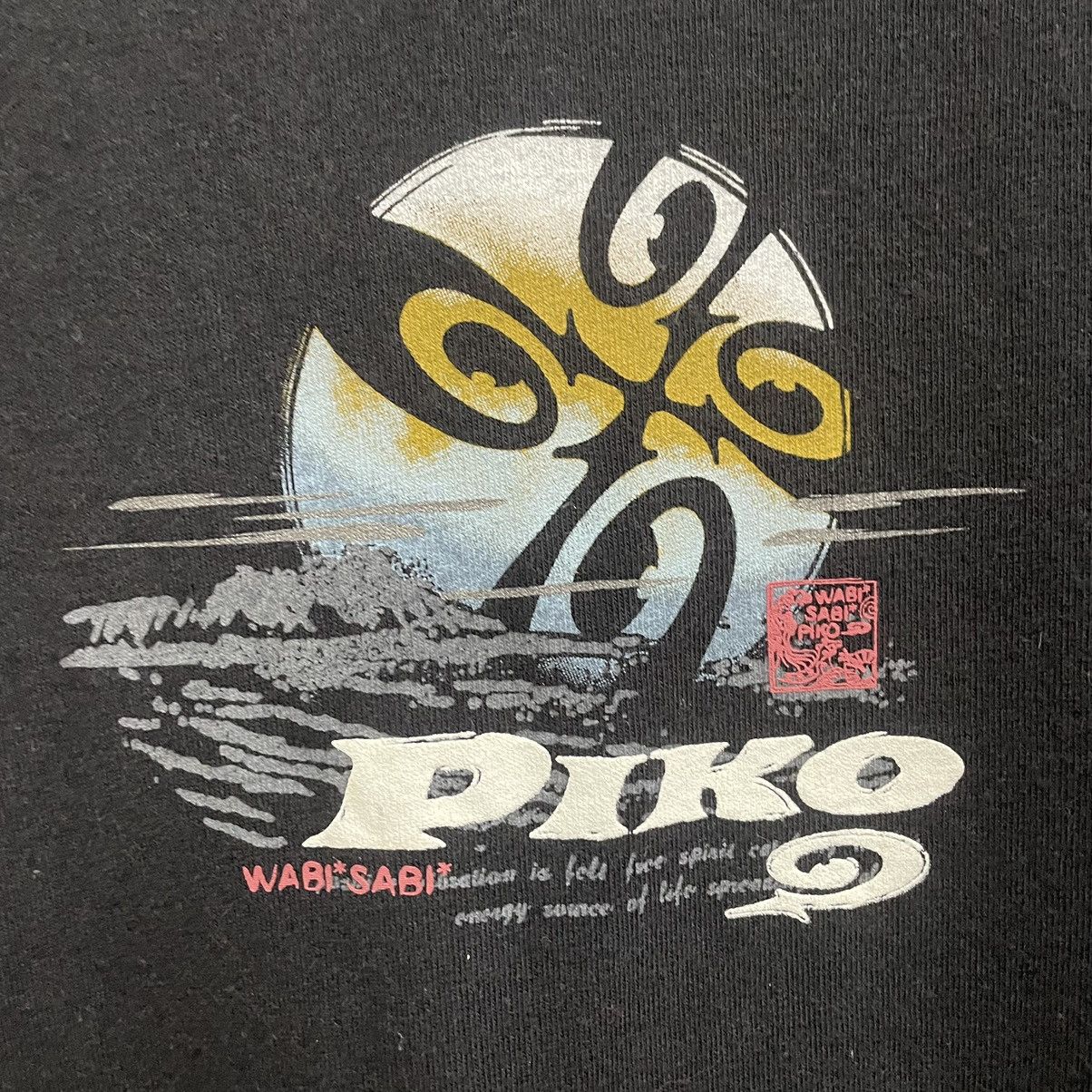 Vintage 🔥Vintage PIKO Big Logo Longboard Waves Sufing Tee Size US XL / EU 56 / 4 - 5 Thumbnail