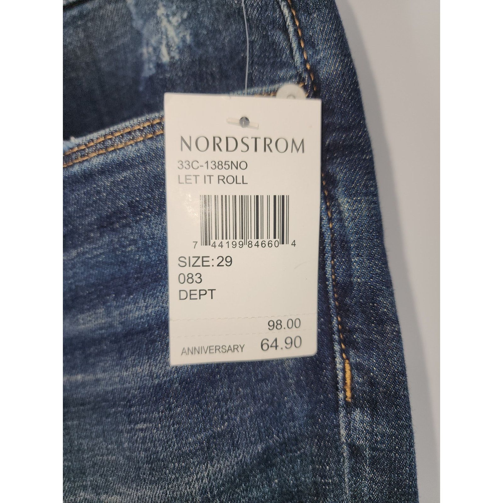 BLANKNYC Blank NYC Let It Roll Distressed Ankle Jeans Women’s Size 29 Size 29" - 4 Thumbnail