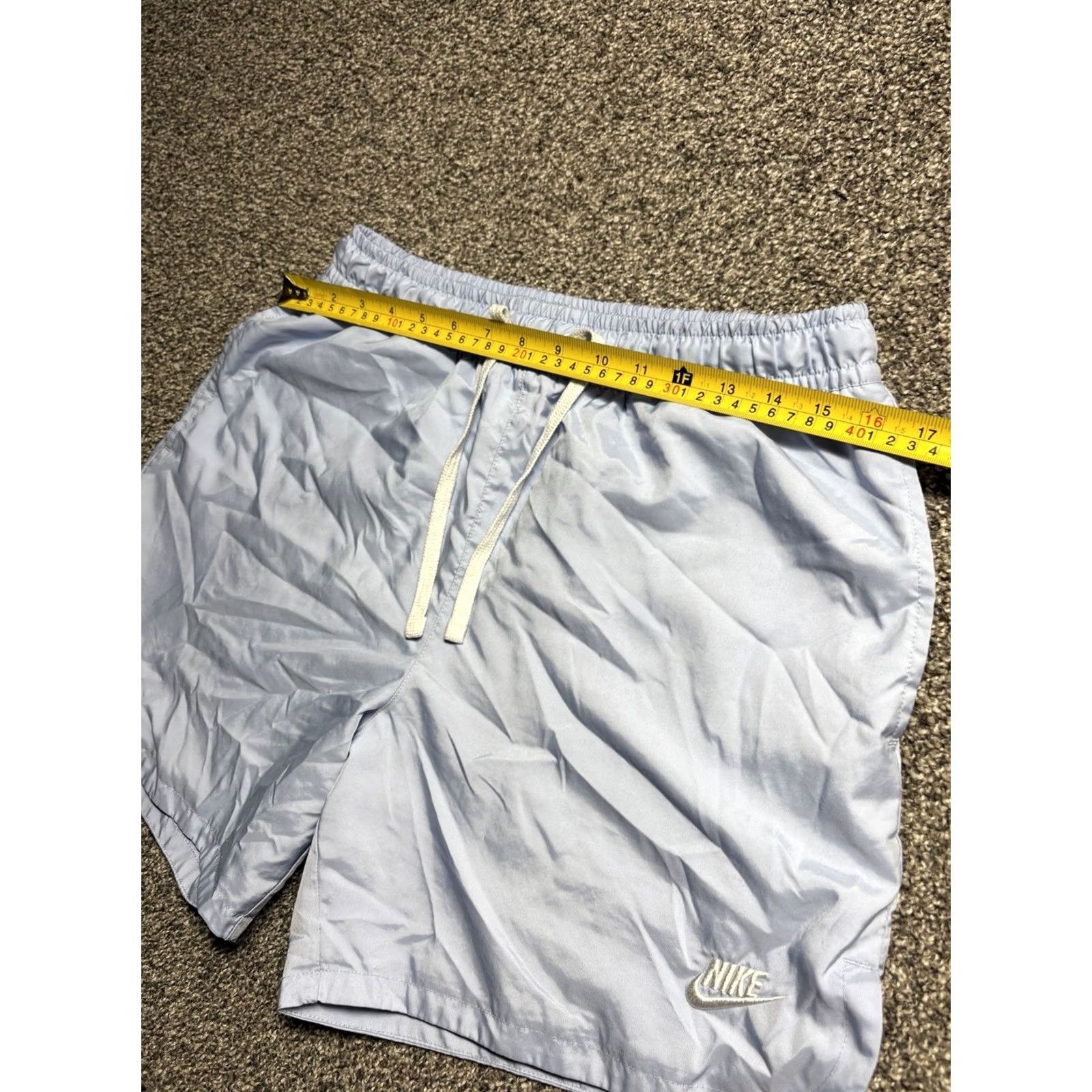 Nike Nike Sportswear Woven Flow Shorts Mens M Blue Elastic DM6829 Size US 31 - 3 Thumbnail