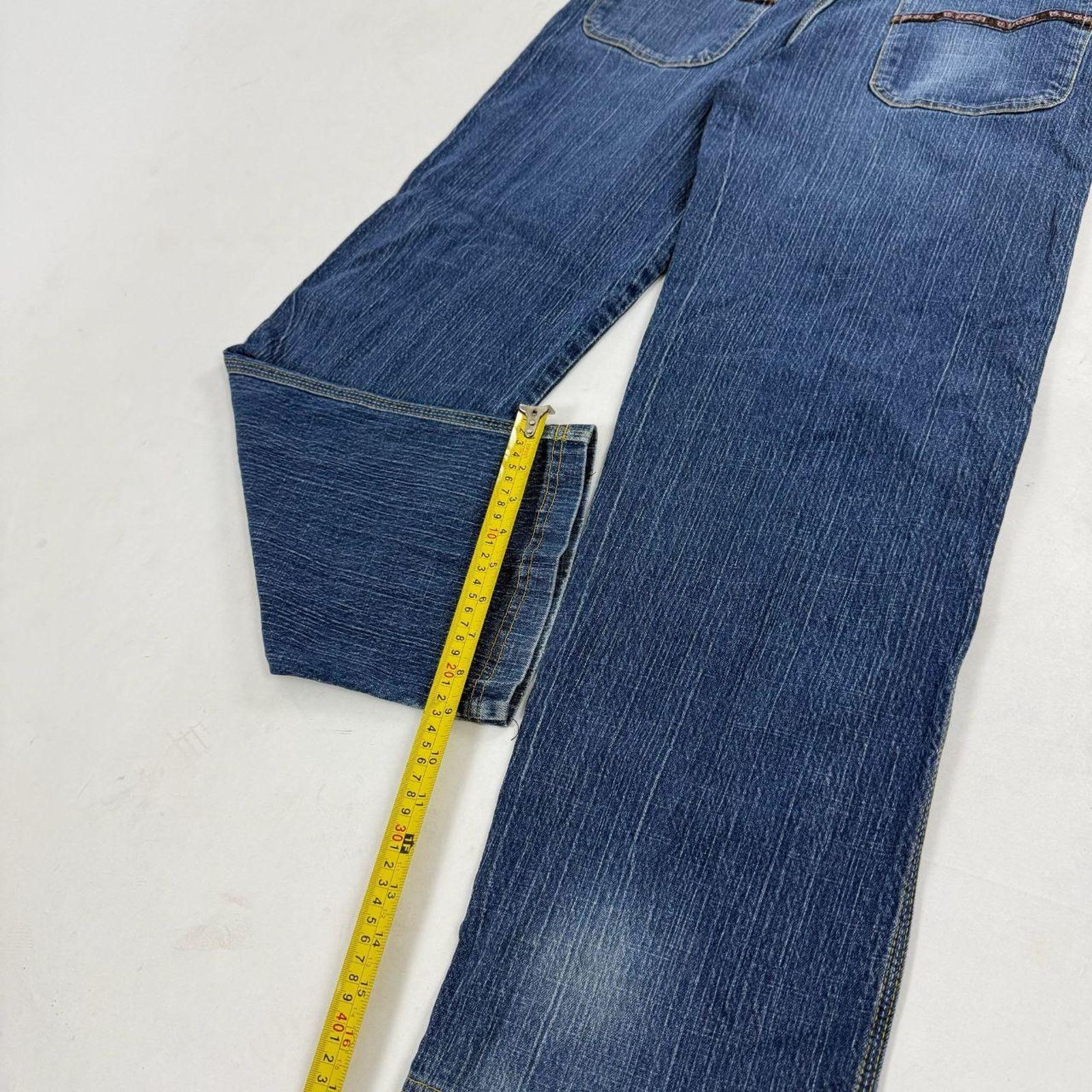Japanese Brand × Le Grande Bleu (L.G.B.) × Vintage Vintage y2k grunge archive baggy skater faded stonewash jean Size US 34 / EU 50 - 4 Thumbnail