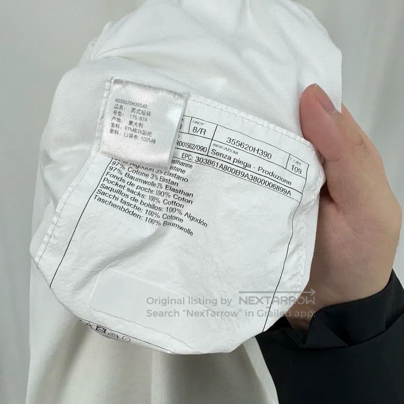 Hermes Hermes 2025 Spring/Summer White Drawstring Shorts Size US 40 / EU 56 - 7 Thumbnail