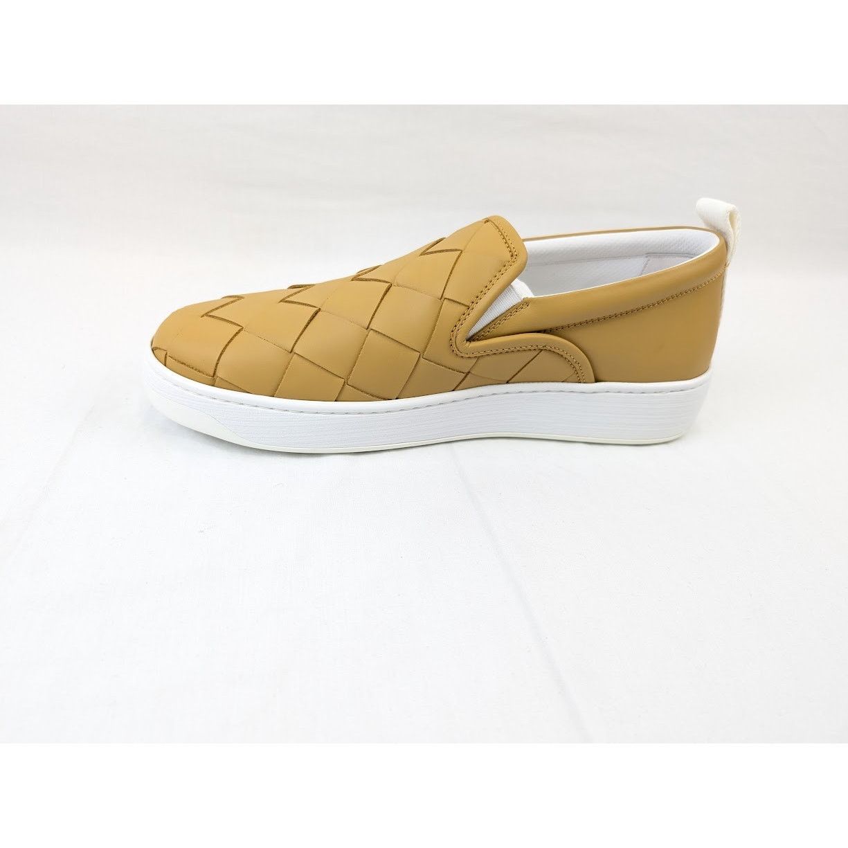 Bottega Veneta o1rshd1 Sneakers Pelle Intrecciato Bolt Calf in Buttersc Size US 11 / EU 44 - 7 Thumbnail