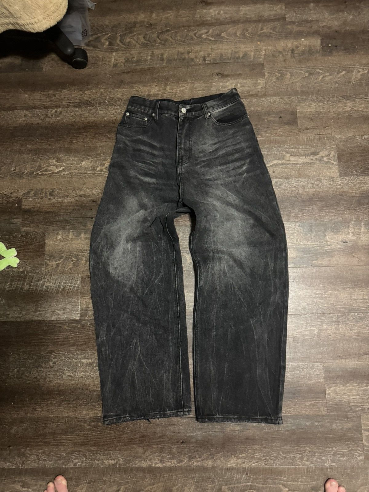 Band Tees Deftones custom jeans Size US 31 - 2 Thumbnail