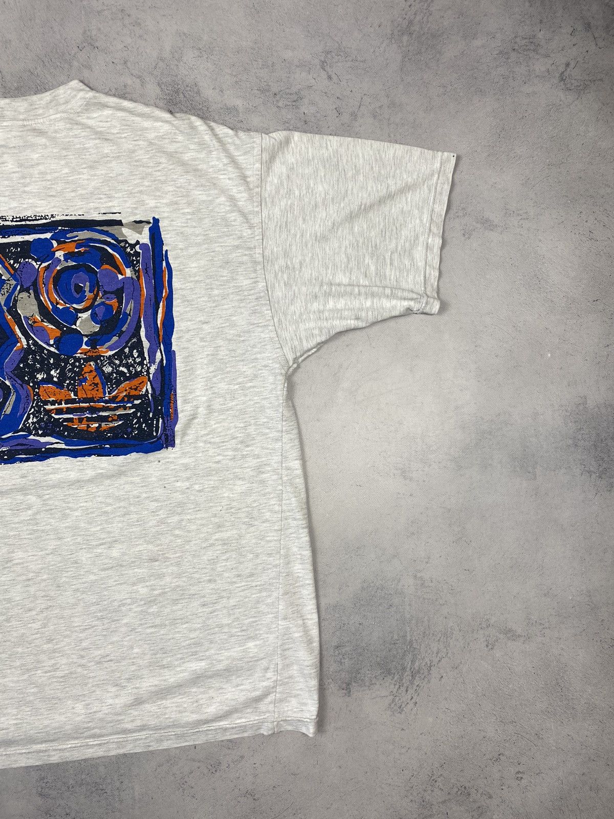 Adidas Vintage 90s Adidas Big Logo Retro T Shirt Size XL Size US XL / EU 56 / 4 - 4 Thumbnail