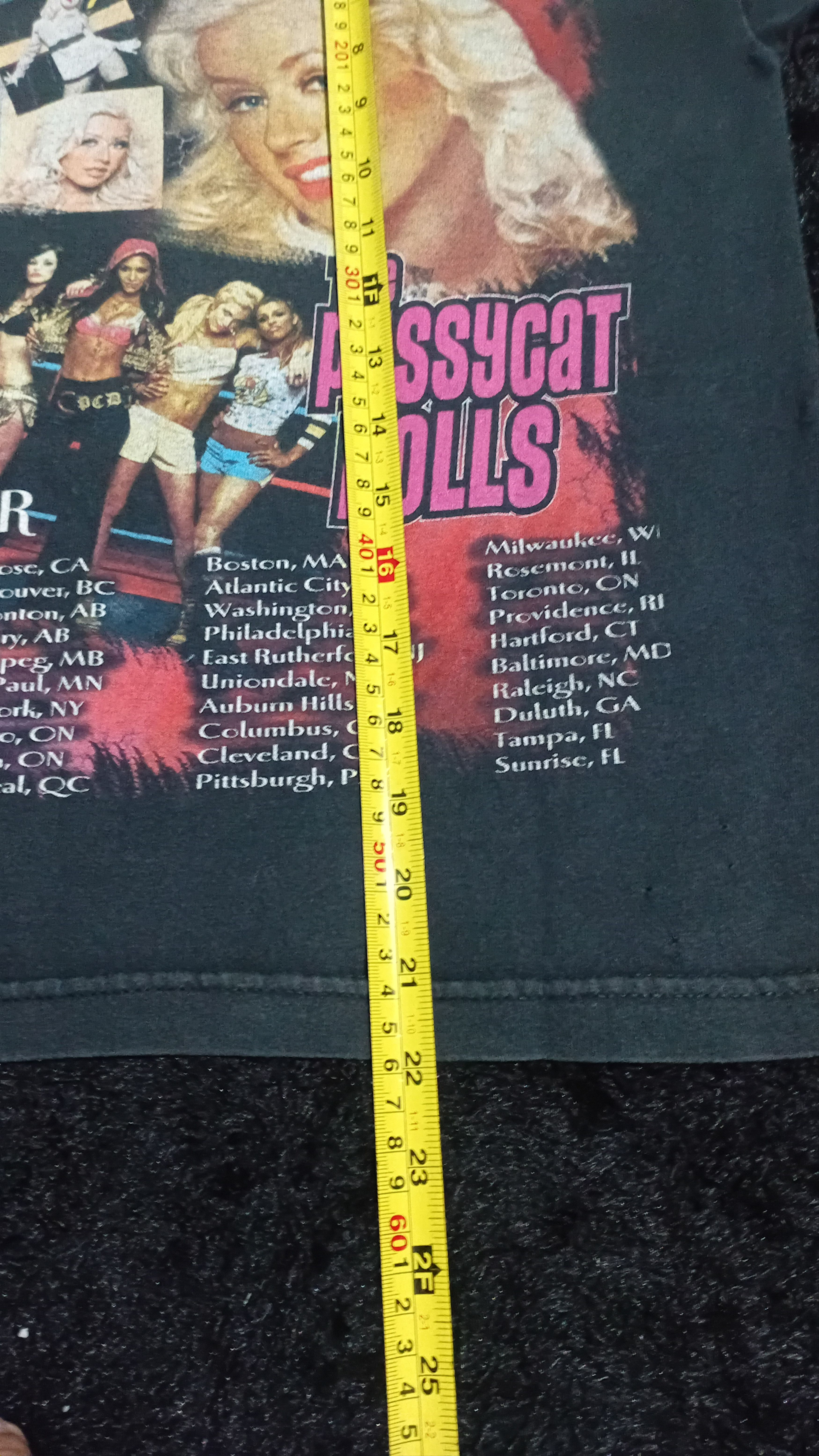 Band Tees × Vintage Vintage Christina Aguilera Tour Shirt Size US XS / EU 42 / 0 - 7 Thumbnail