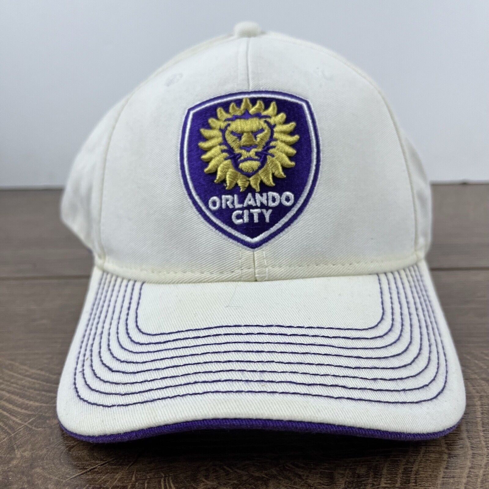 Adidas Orlando City Adidas Hat Snapback Hat White Hat Adjustable Wh Size ONE SIZE - 2 Thumbnail