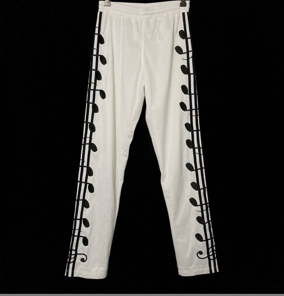Adidas × Jeremy Scott | GRAIL | Vintage Adidas x Jeremy Scott Music Note Trackpant Size US 29 - 1 Thumbnail
