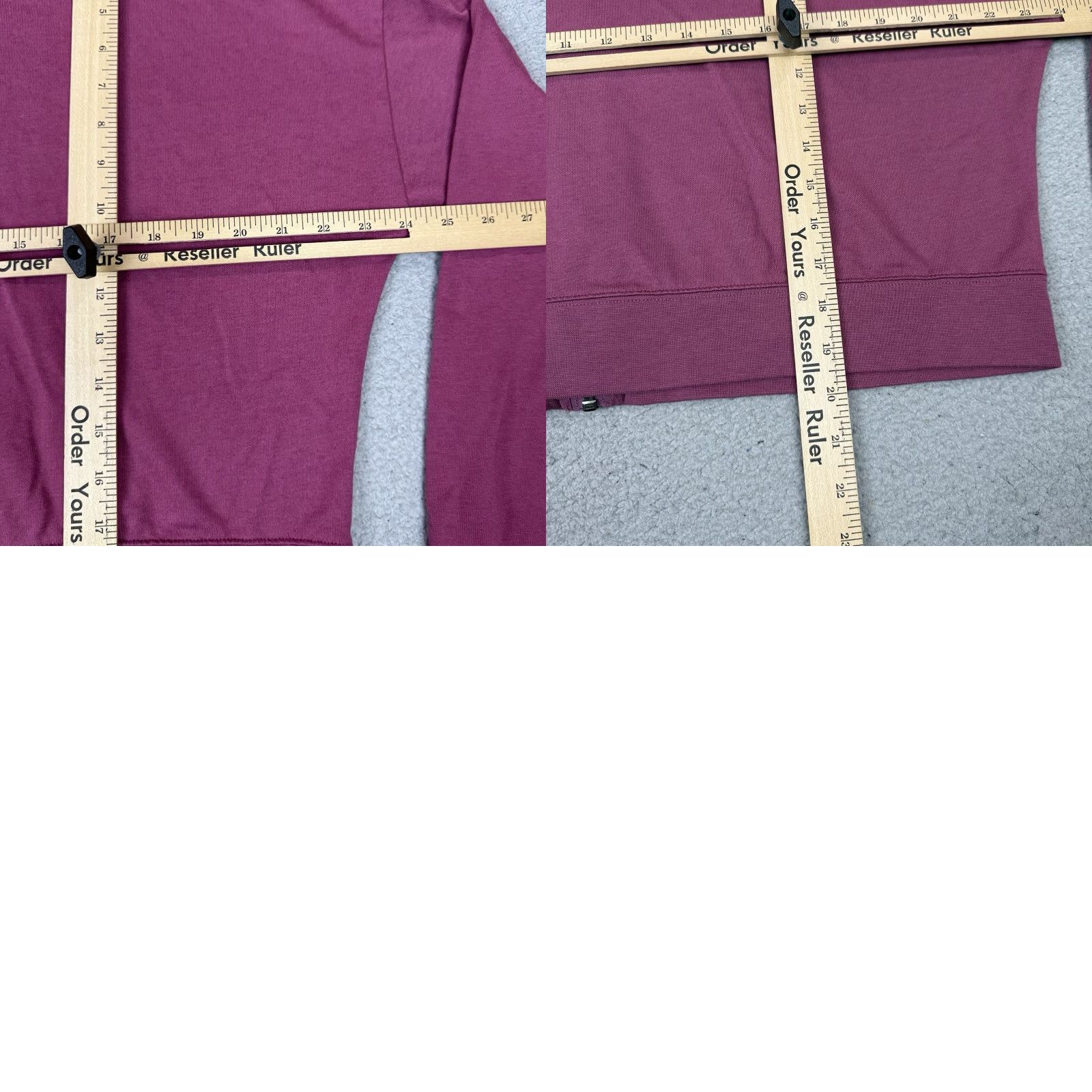 Nike VINTAGE Nike Jacket Womens M Red Burgundy Air Zip Up Cropped Hoodie Casual Workout Size M / US 6-8 / IT 42-44 - 8 Thumbnail
