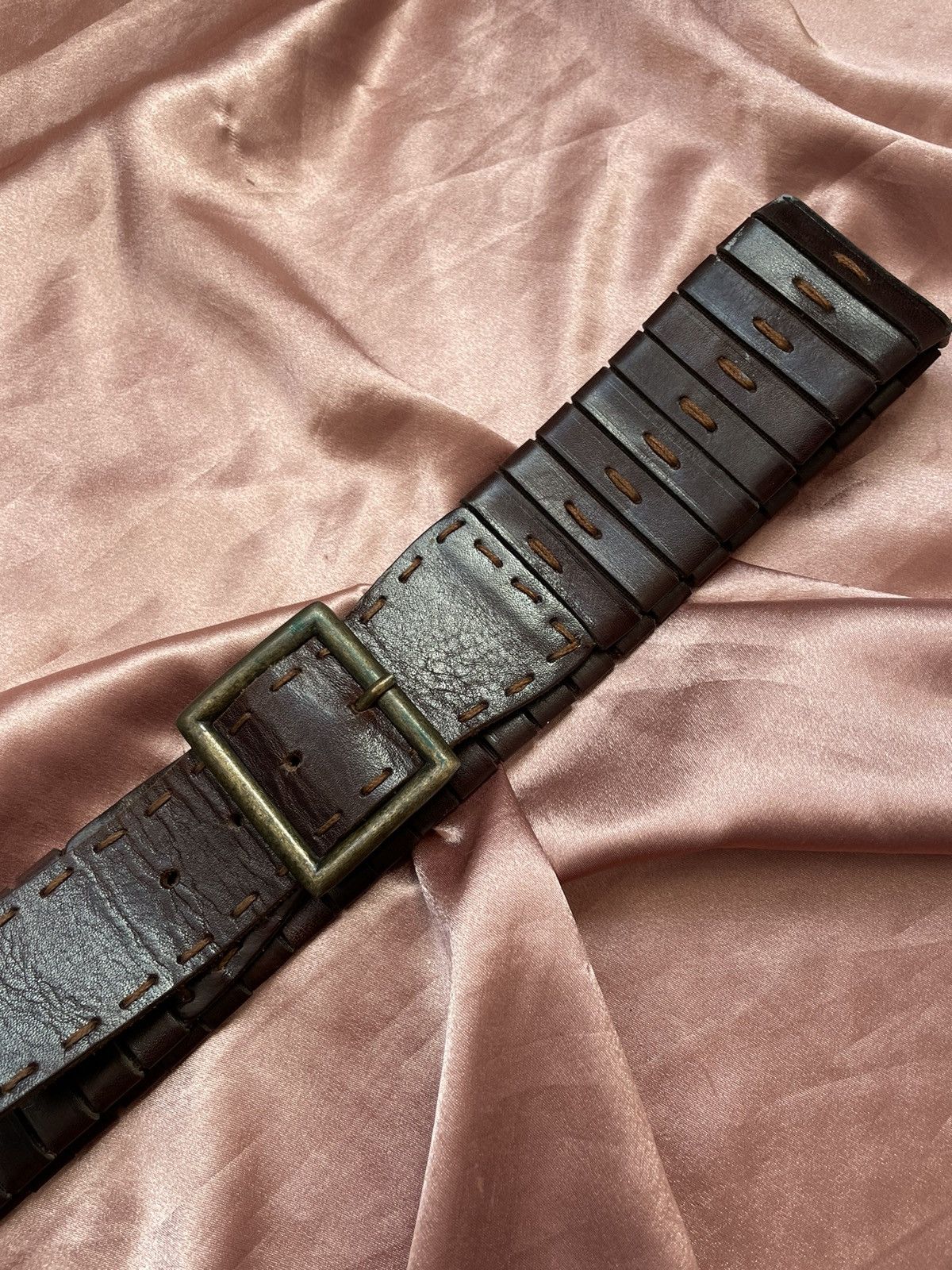 Vintage Network belt Size ONE SIZE - 6 Thumbnail