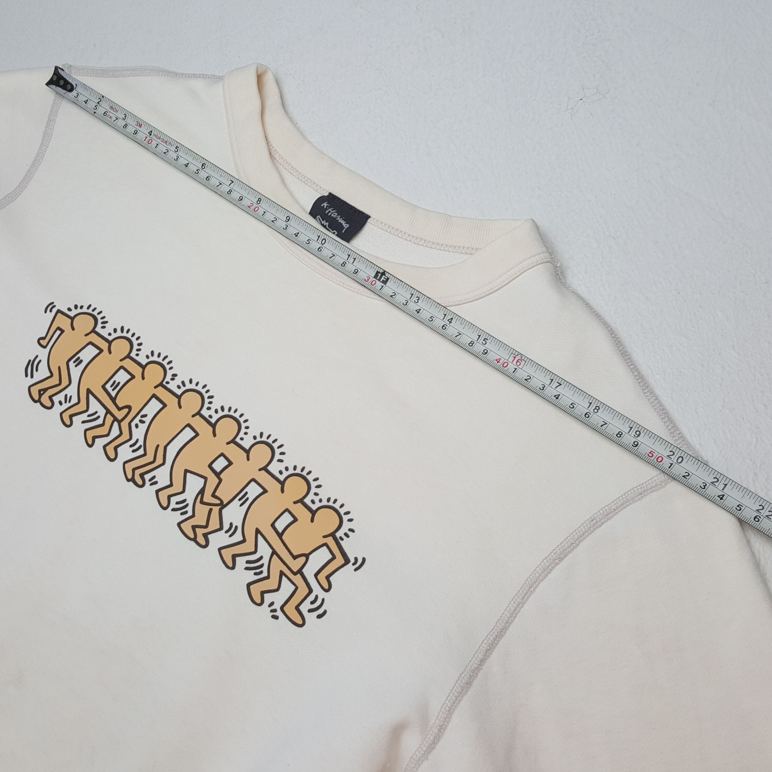 Keith Haring × Vintage Vintage KEITH HARING American Art Artist Promo Sweatshirts Size US L / EU 52-54 / 3 - 5 Thumbnail