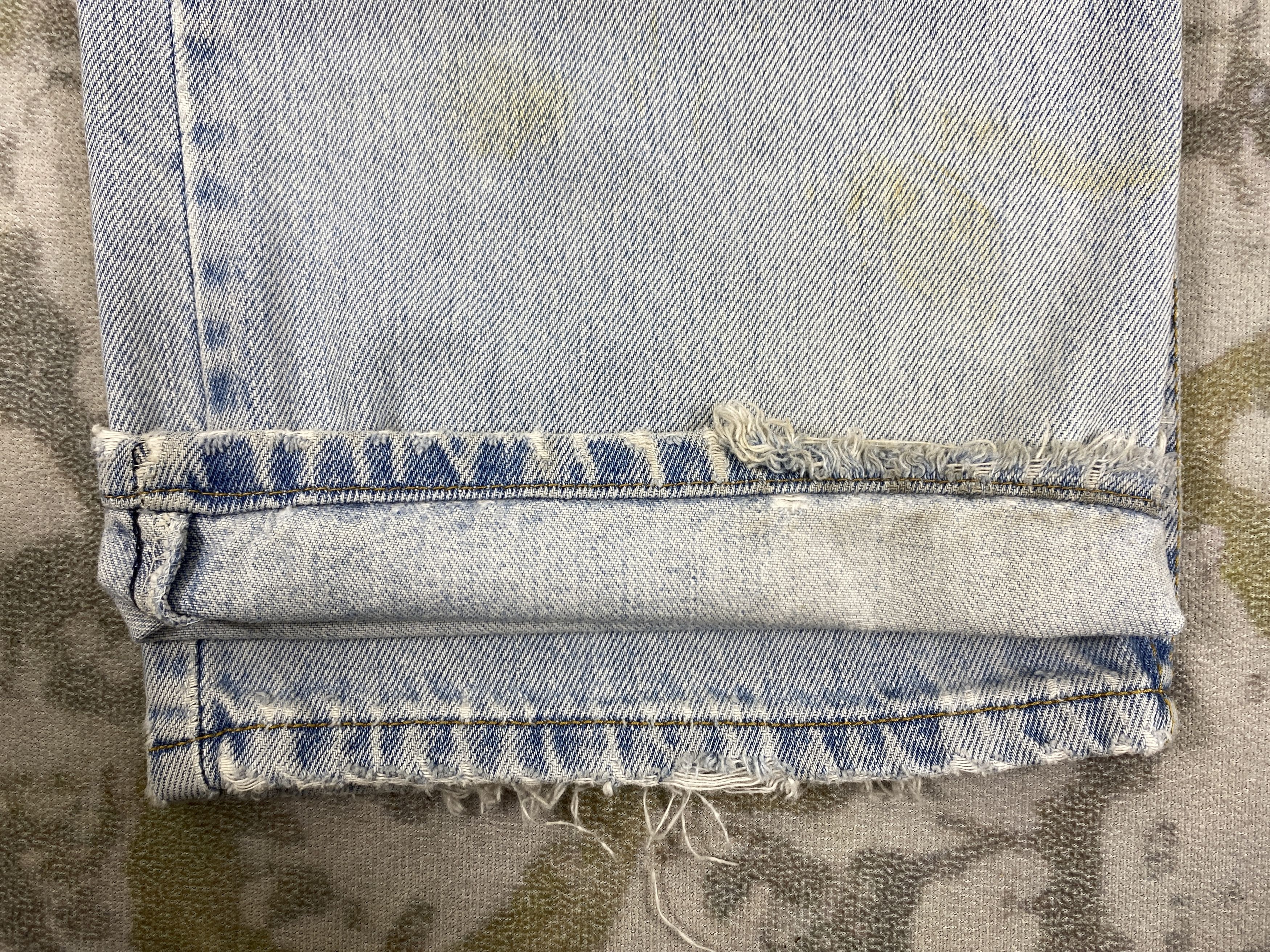 Levi's Light Blue Wash Vintage Levi's 505 40x28.5 Denim -JN1721 Size US 40 / EU 56 - 16 Thumbnail