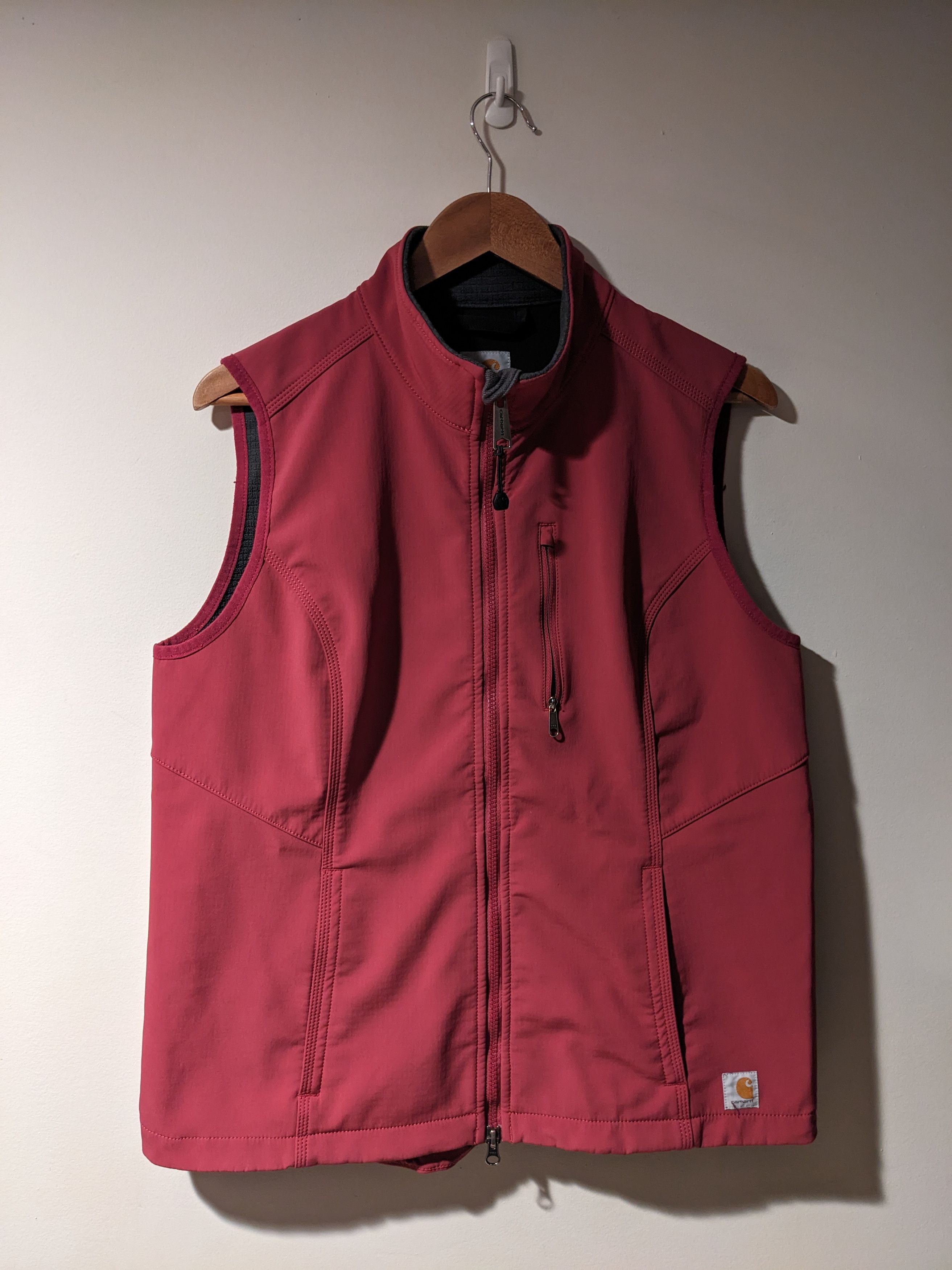 Other Carhartt Denwood Womans Pink Large Vest Size L / US 10 / IT 46 - 1 Thumbnail
