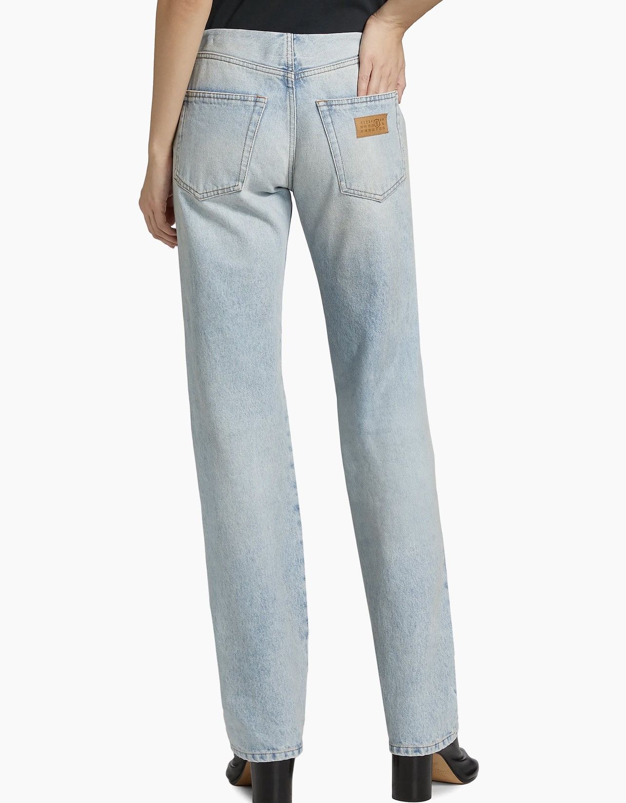 Maison Margiela MM6 Maison Margiela Patchwork Denim Pants size 25 Size 25" / US 0 / IT 36 - 6 Thumbnail