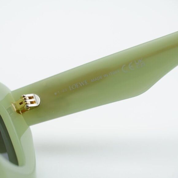 Loewe Loewe LW40127I 95A Sunglasses Green Cat Eye Frame, Grey Size ONE SIZE - 7 Thumbnail